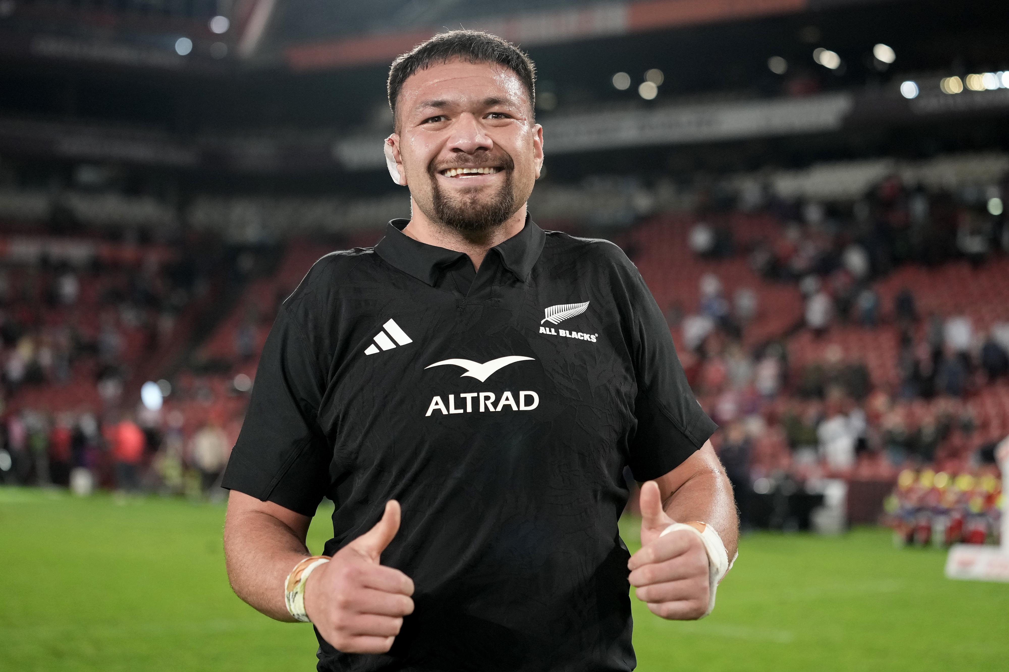 Emotional Ma'u makes All Blacks debut