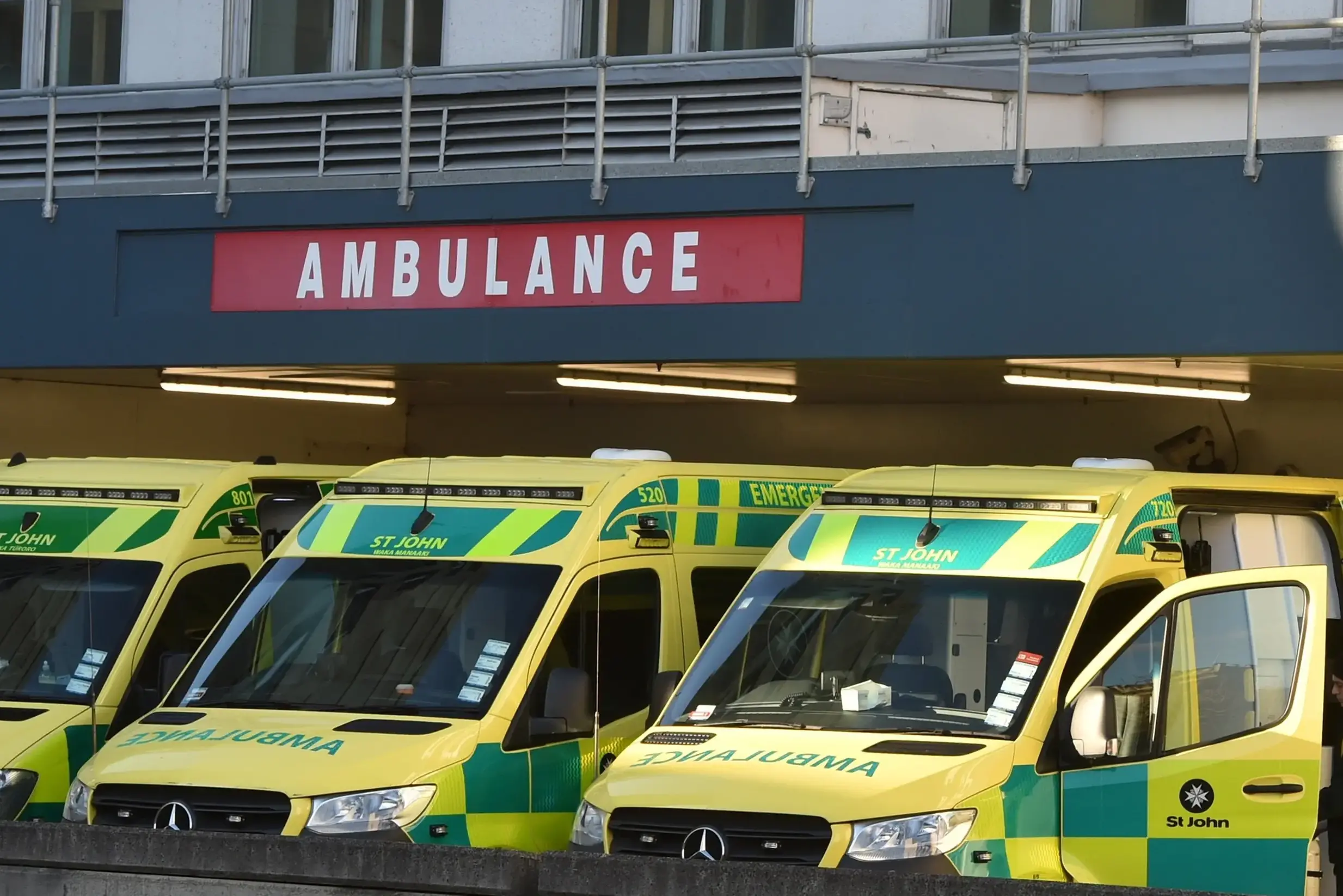 Three people were taken to Dunedin Hospital after the crash on Tuesday. Photo: ODT files