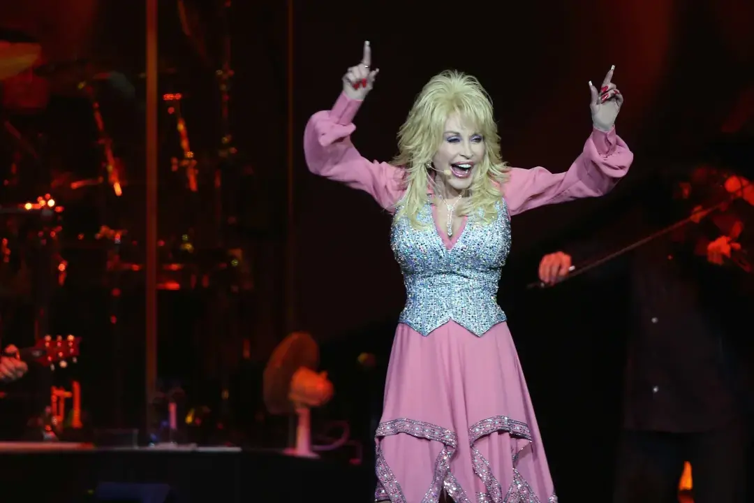 A little pink and shimmer on display during a performance at Auckland\\'s Vector Arena in 2014. Photo: Getty Images