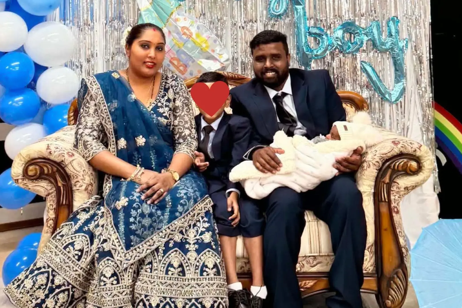 The family sold off their belongings back home before moving to New Zealand for work. Photo: Supplied