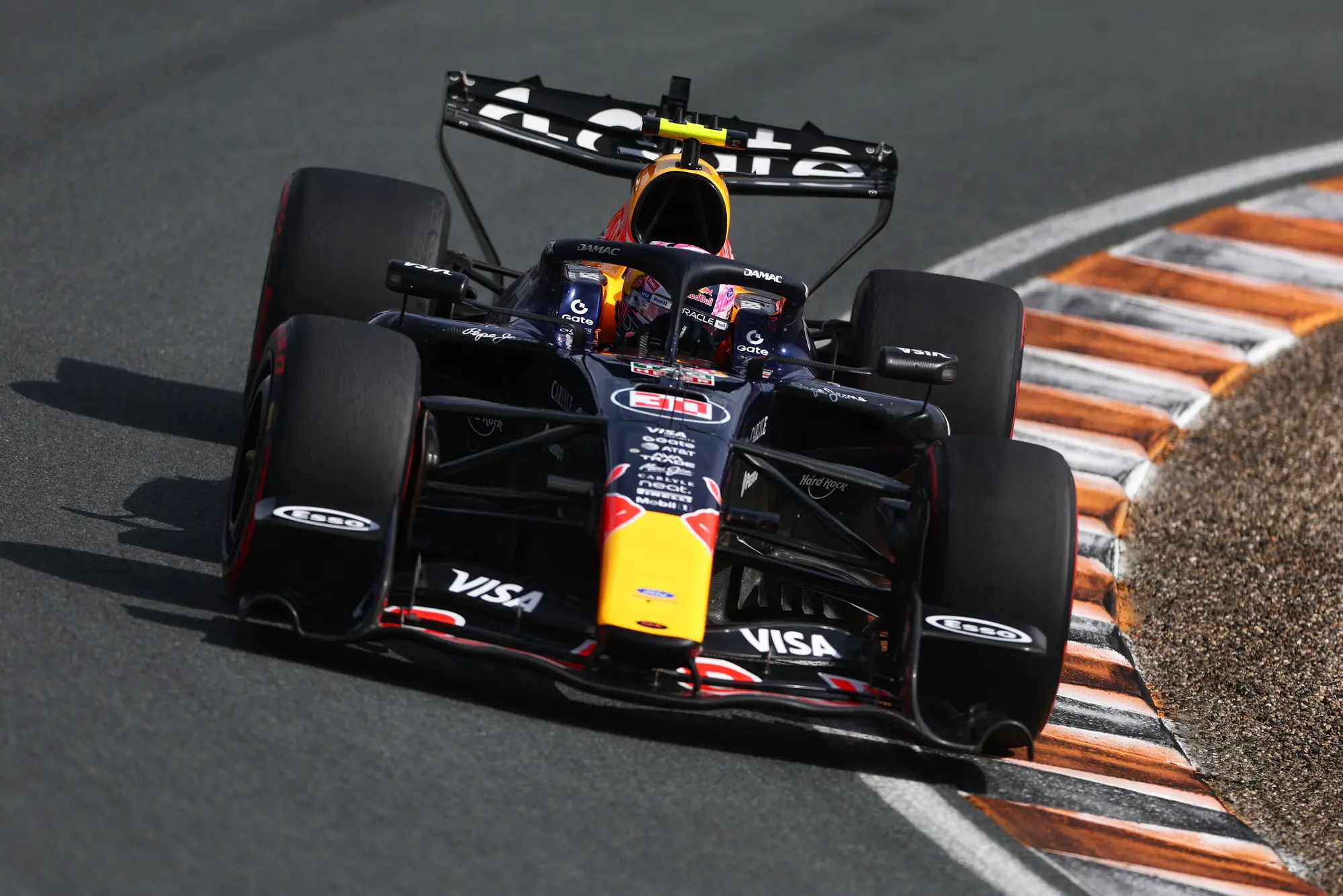 Liam Lawson drives for Red Bull Racing at the Grand Prix of Netherlands Circuit Zandvoort. Photo: Getty Images