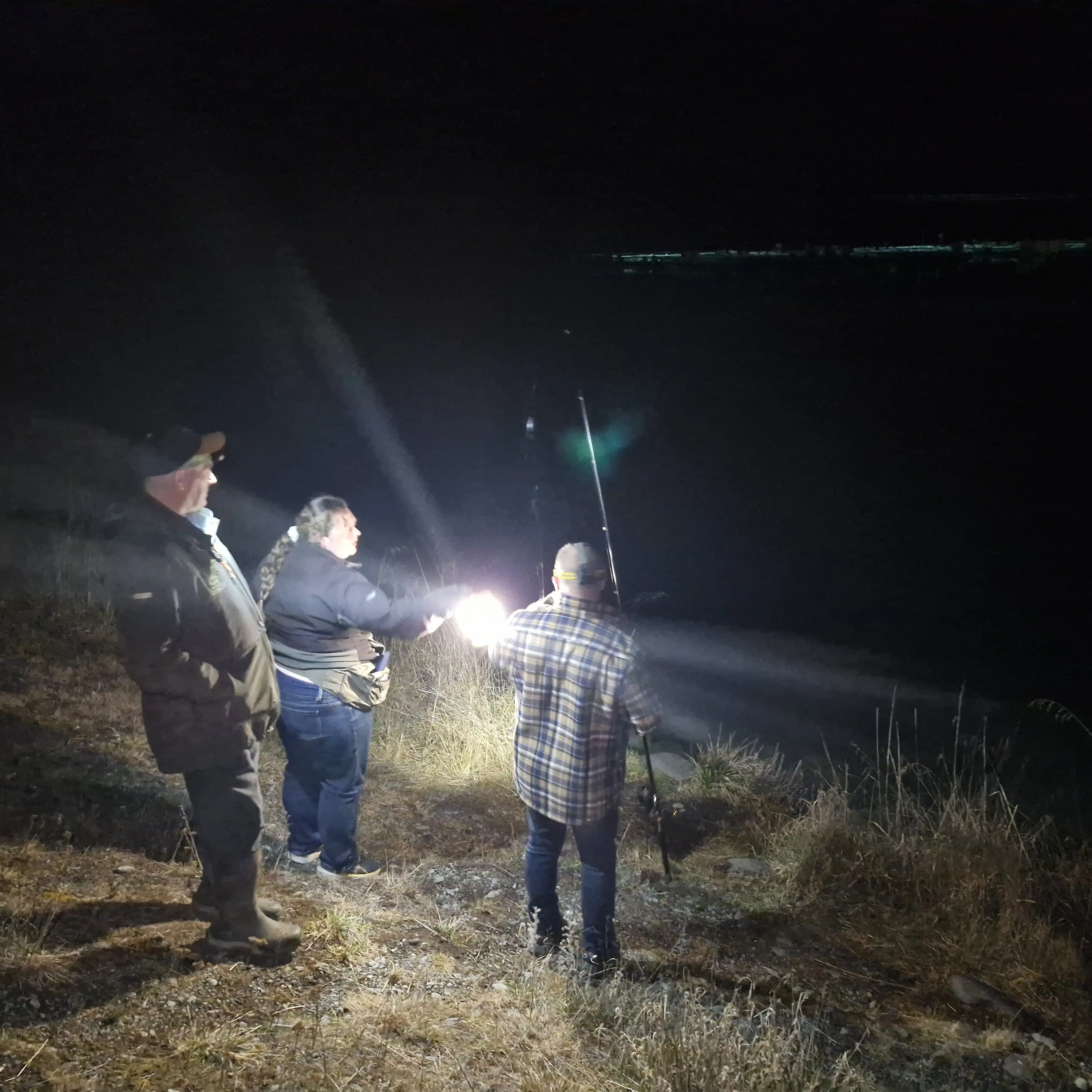 Rangers carry out night-time checks on anglers along Mackenzie hydro canals