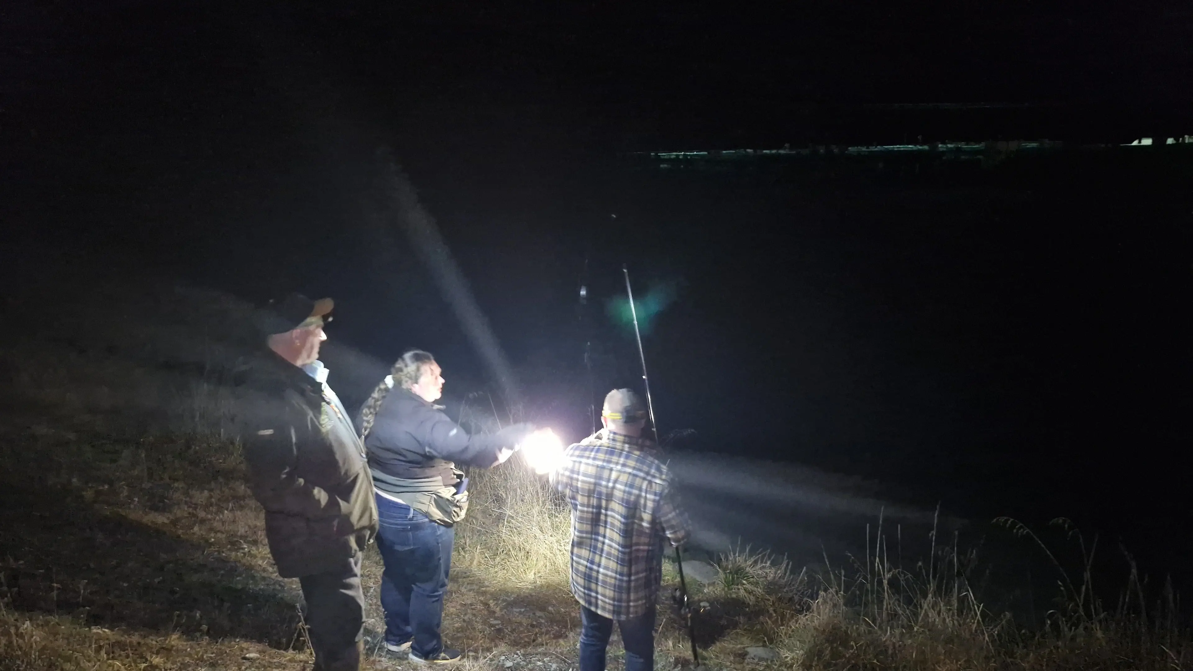 Rangers carry out night-time checks on anglers along Mackenzie hydro canals