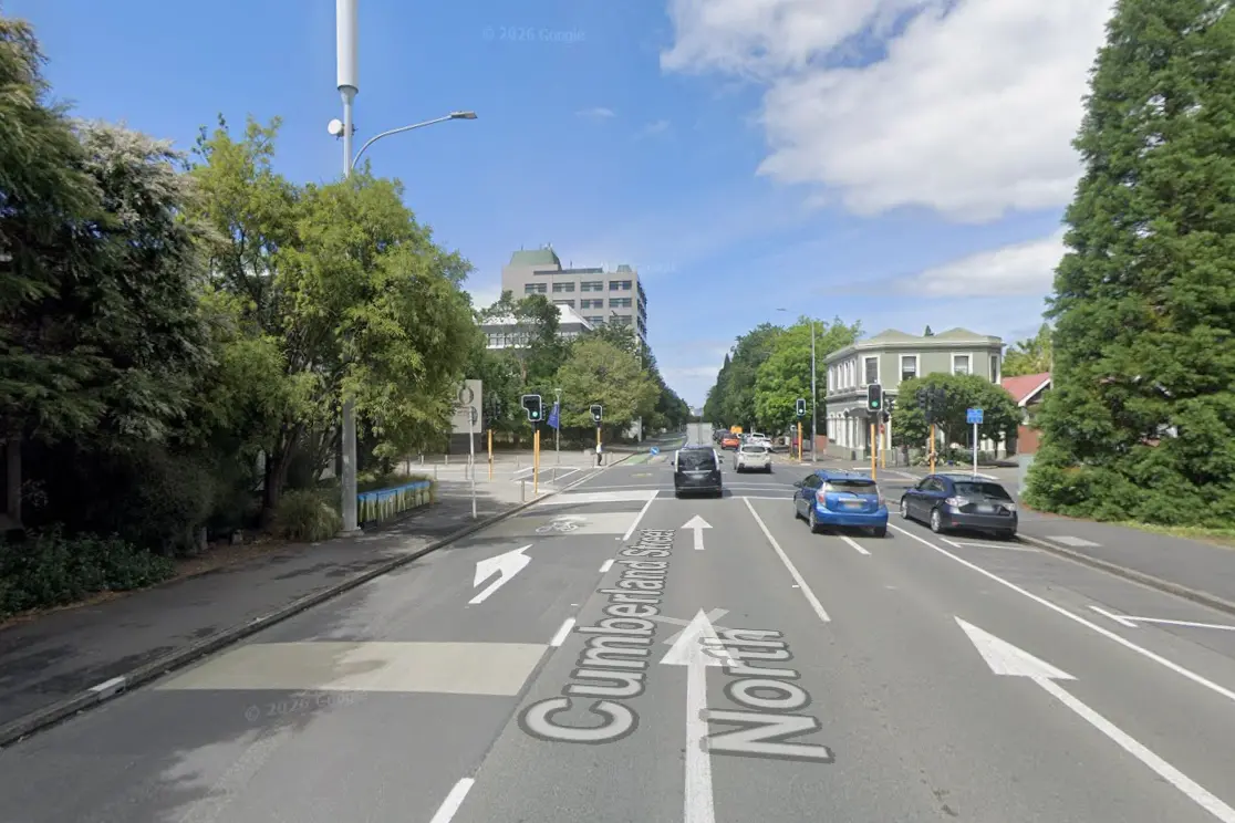 <p>One of the road rage incidents took place in Cumberland Street. Photo: Google Maps</p>\\n