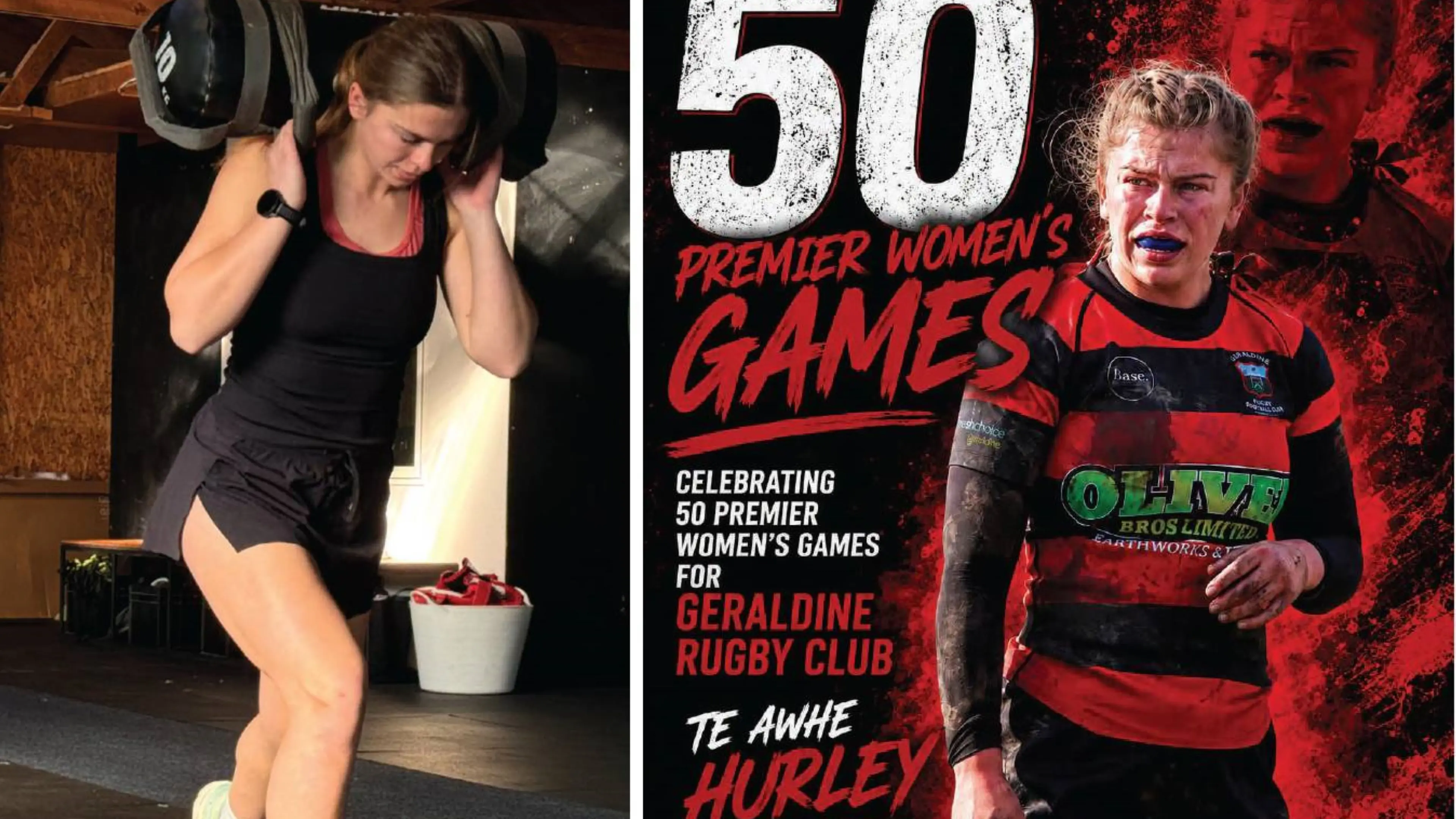 Te Awhe Hurley marks 50 games