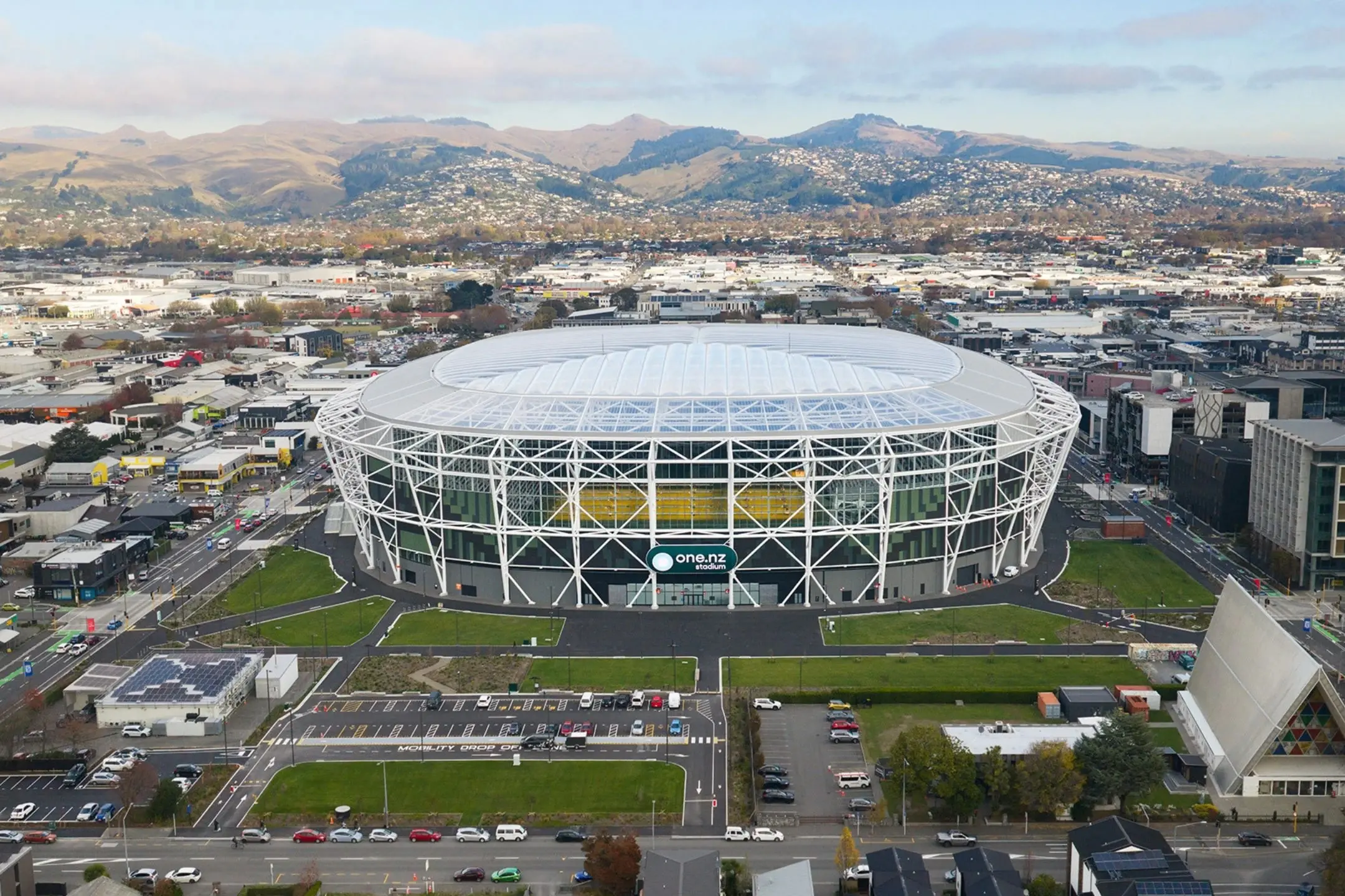 One New Zealand Stadium has already hosted a slew of community sport, with more on the agenda this weekend. PHOTO: VENUES \\u014CTAUTAHI