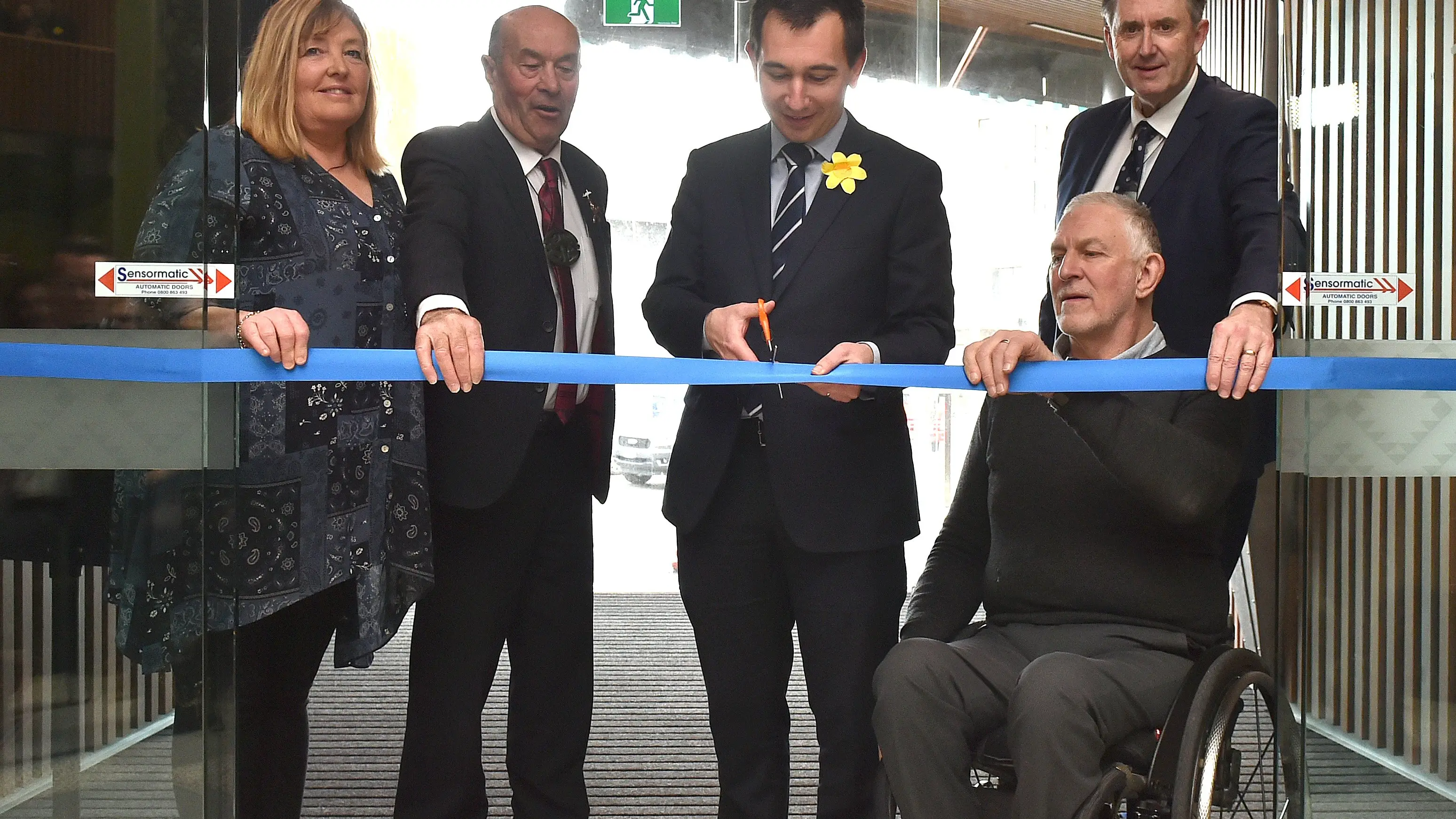 New Dunedin hospital outpatient building has its day in the sun