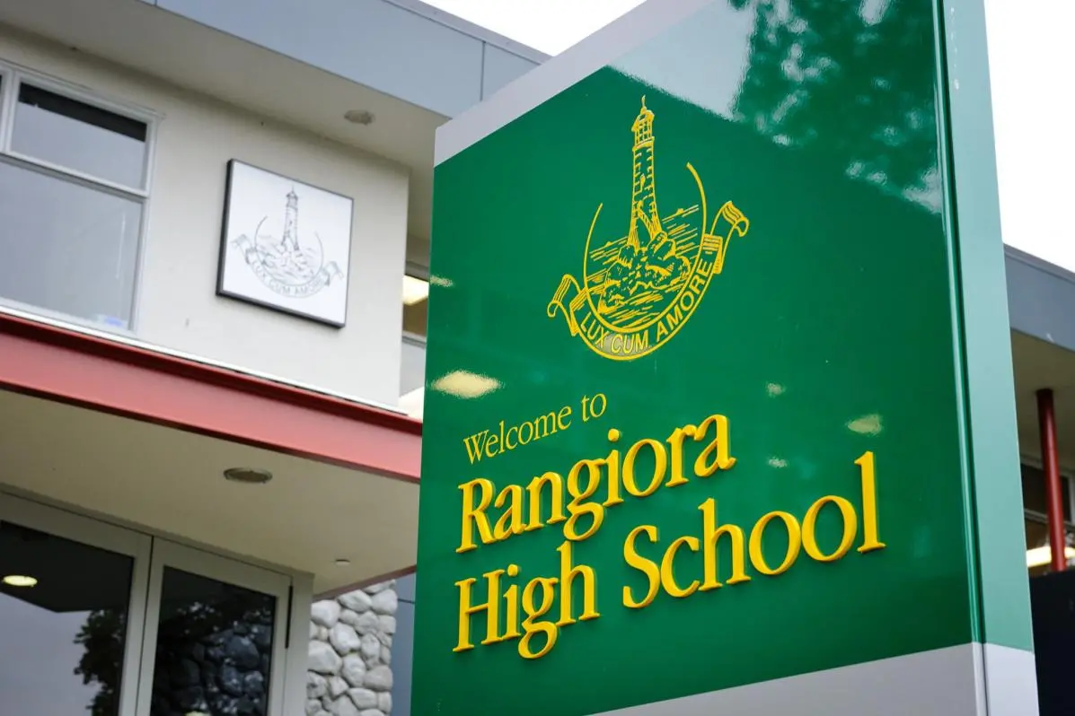 Photo: File image / Rangiora High School 