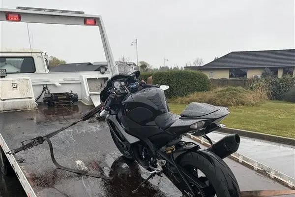 Impounded motorbike. Photo: Supplied