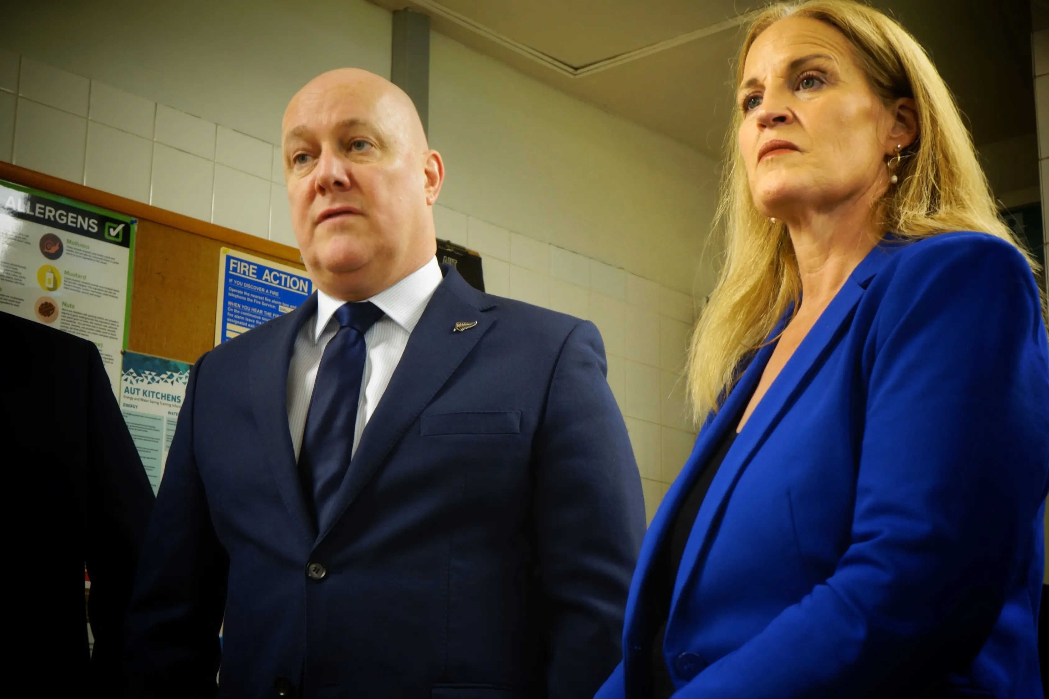 Prime Minister Christopher Luxon and Social Development Minister Louise Upston make the announcement in Auckland.