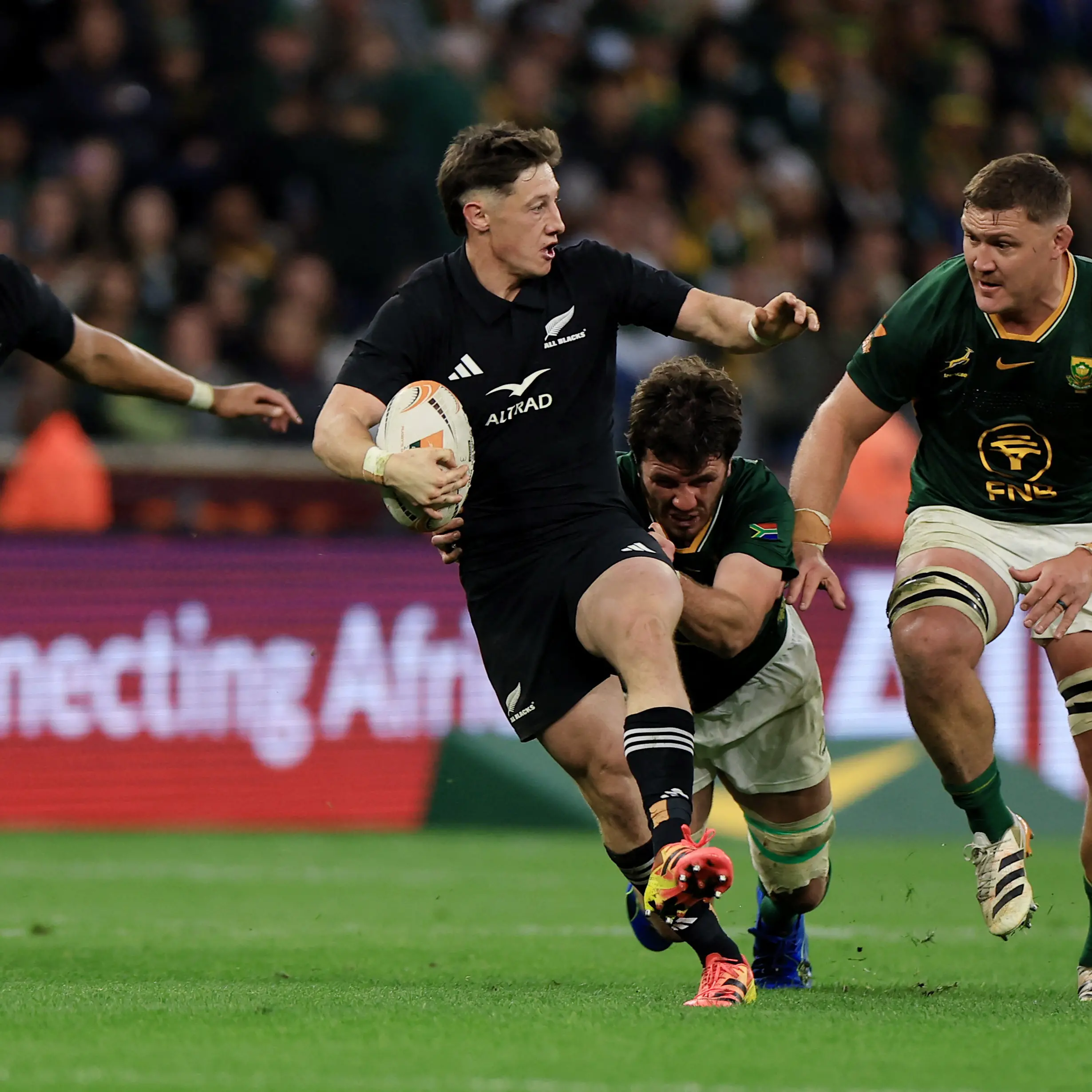 Springboks bounce back to beat All Blacks and level series