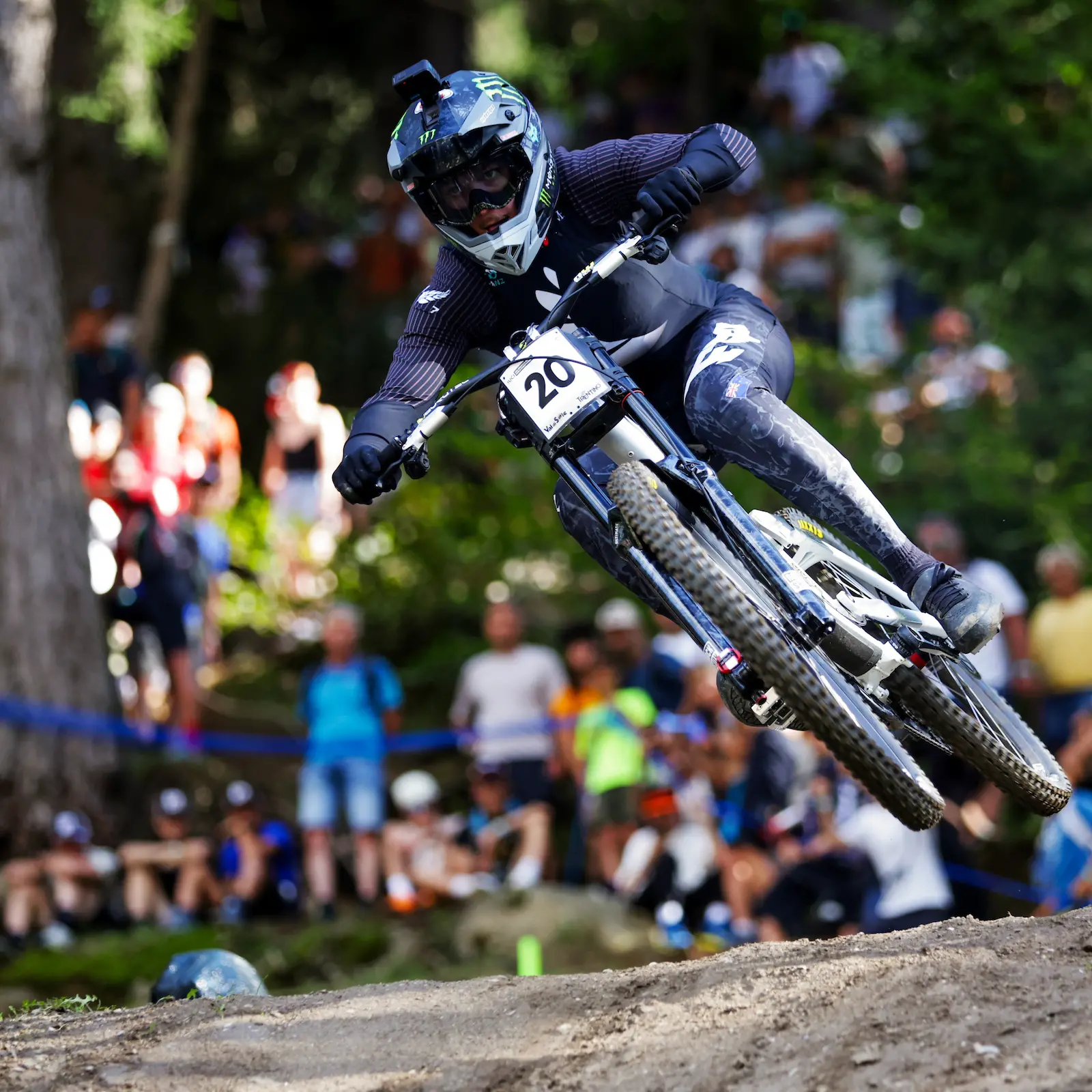 Rare medals for Kiwi downhill riders at mountain biking world championships