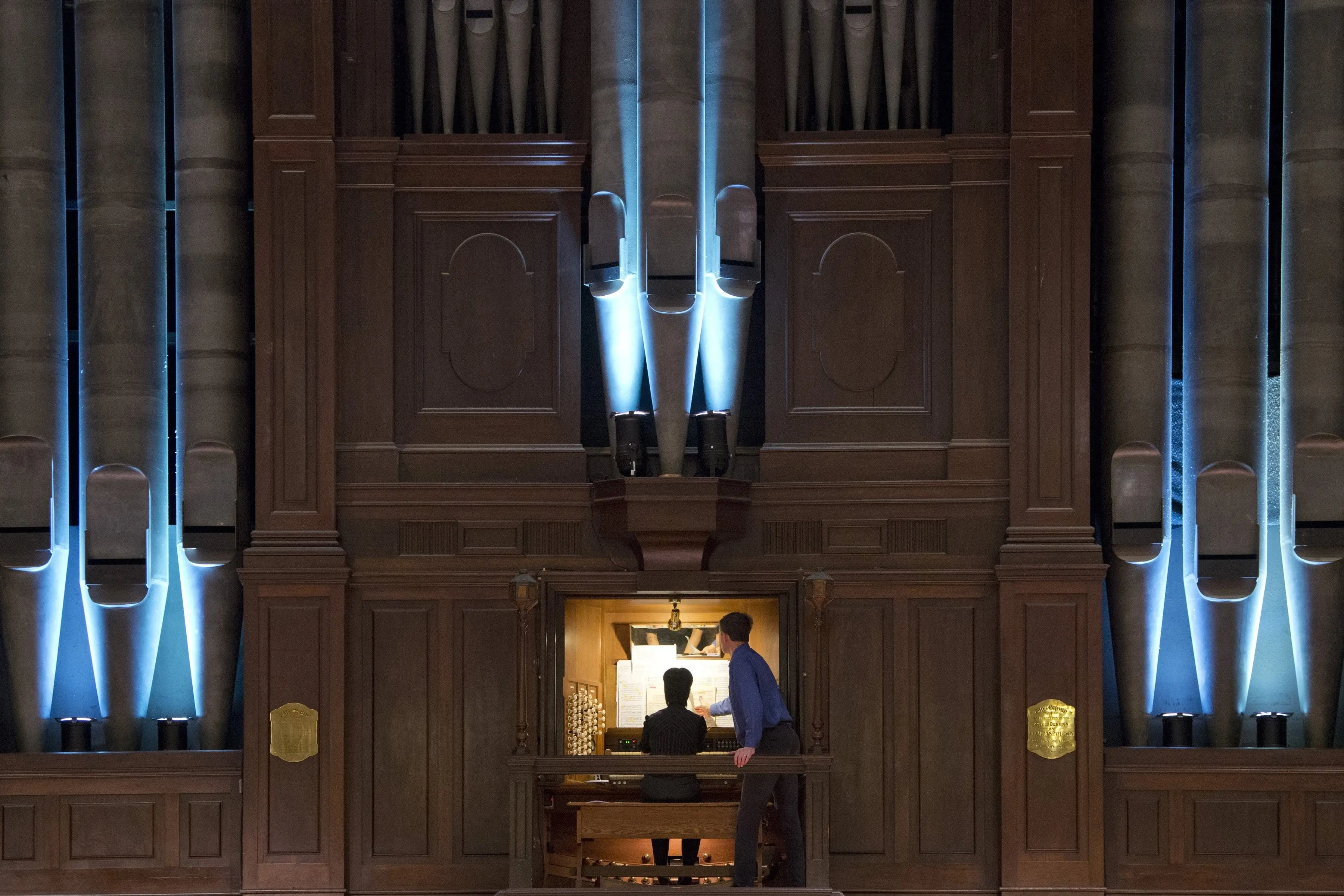 Norma, the Dunedin Town Hall organ. Photo: Gerard O\\' Brien