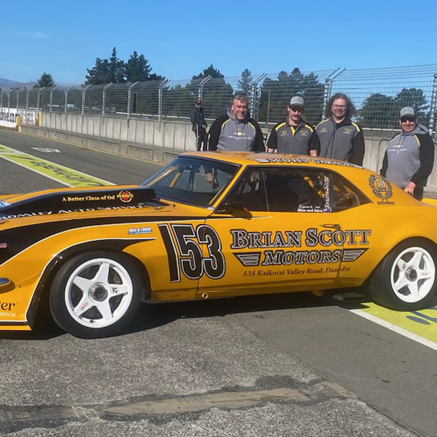 Ashley driver Rob Lewis will face the Aussies again in a big V8 at Bathurst