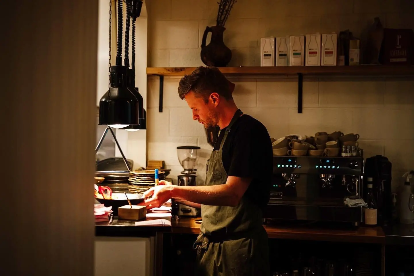 Chef Sam Cooper of Arc, in W\\u0101naka. Photo: Supplied
