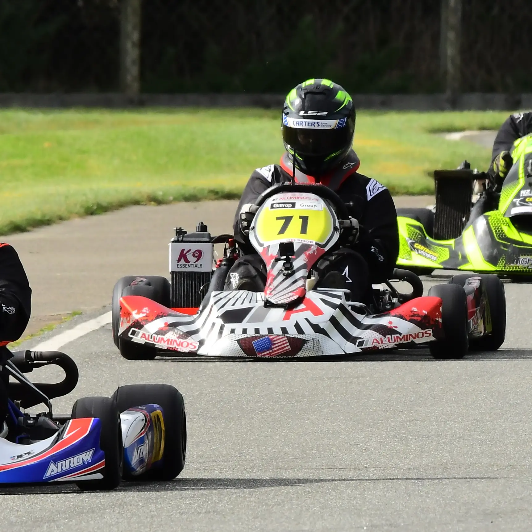 Karters all go at Southern Series