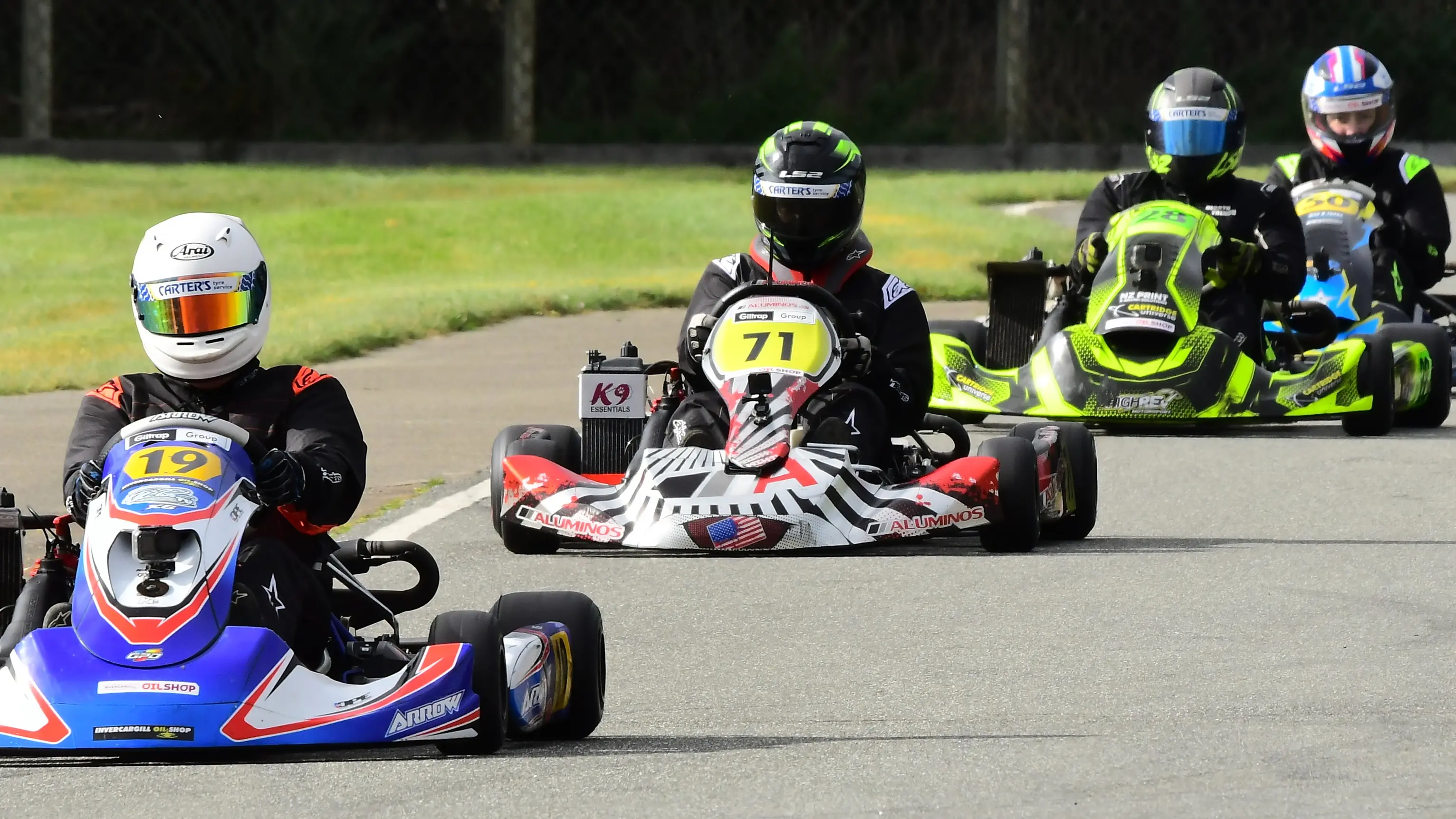 Karters all go at Southern Series