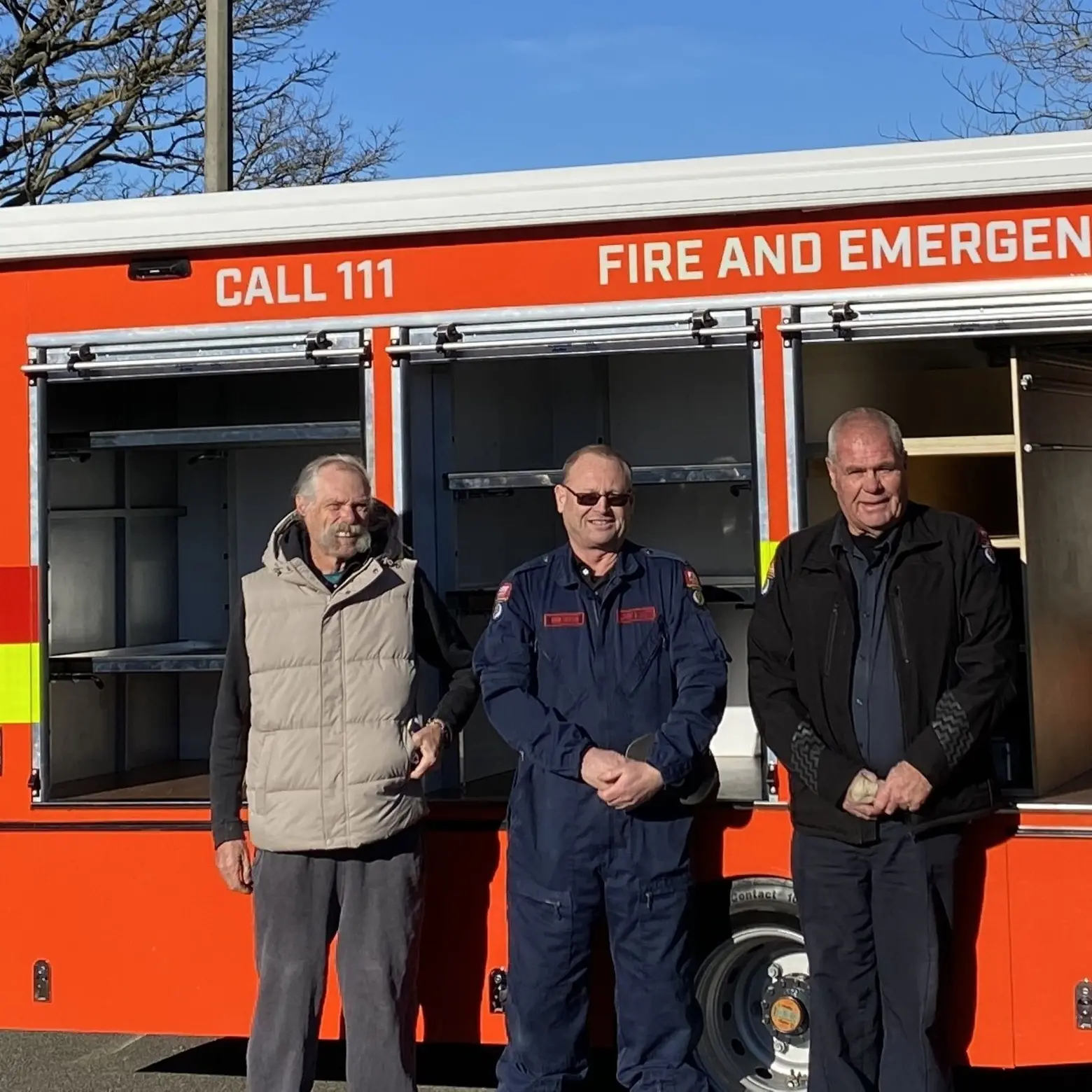 Companies’ links to fire brigade transfers to new support vehicle