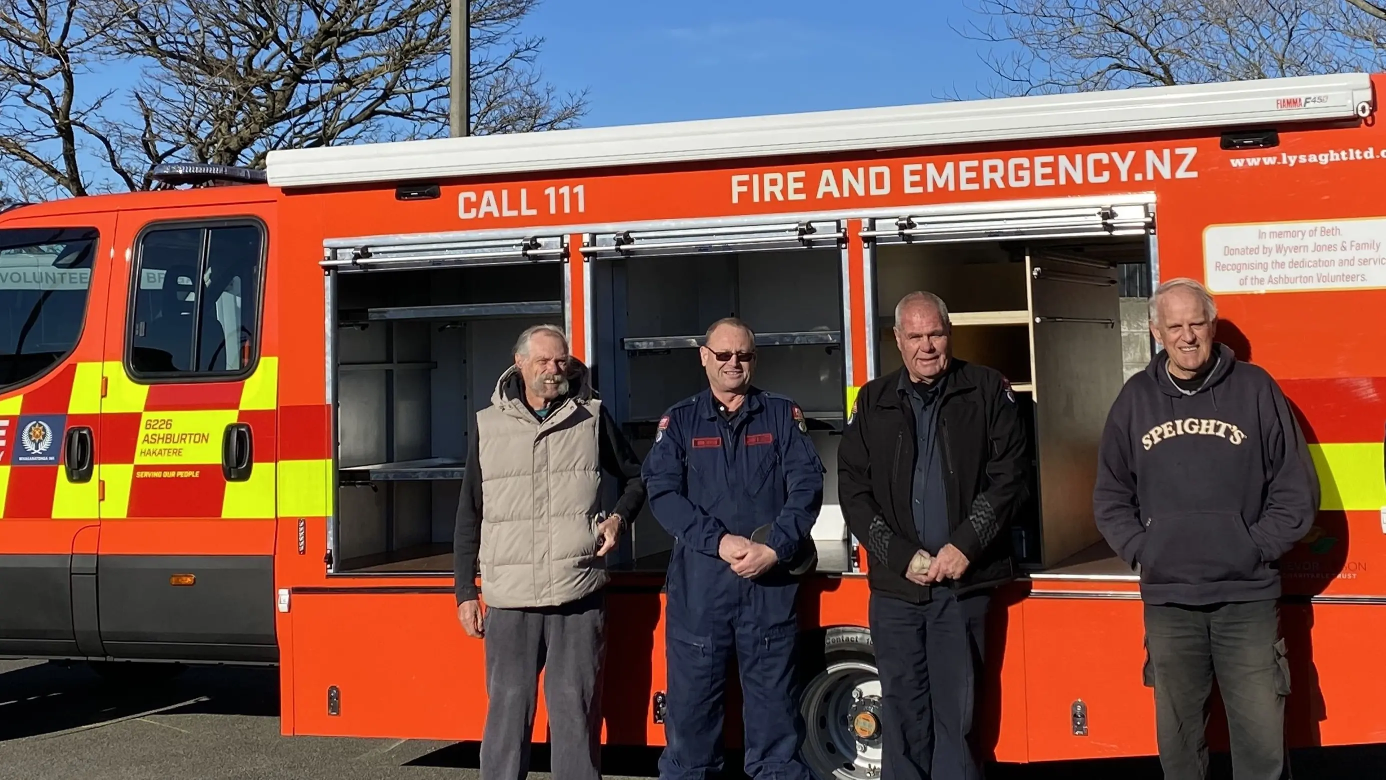 Companies’ links to fire brigade transfers to new support vehicle