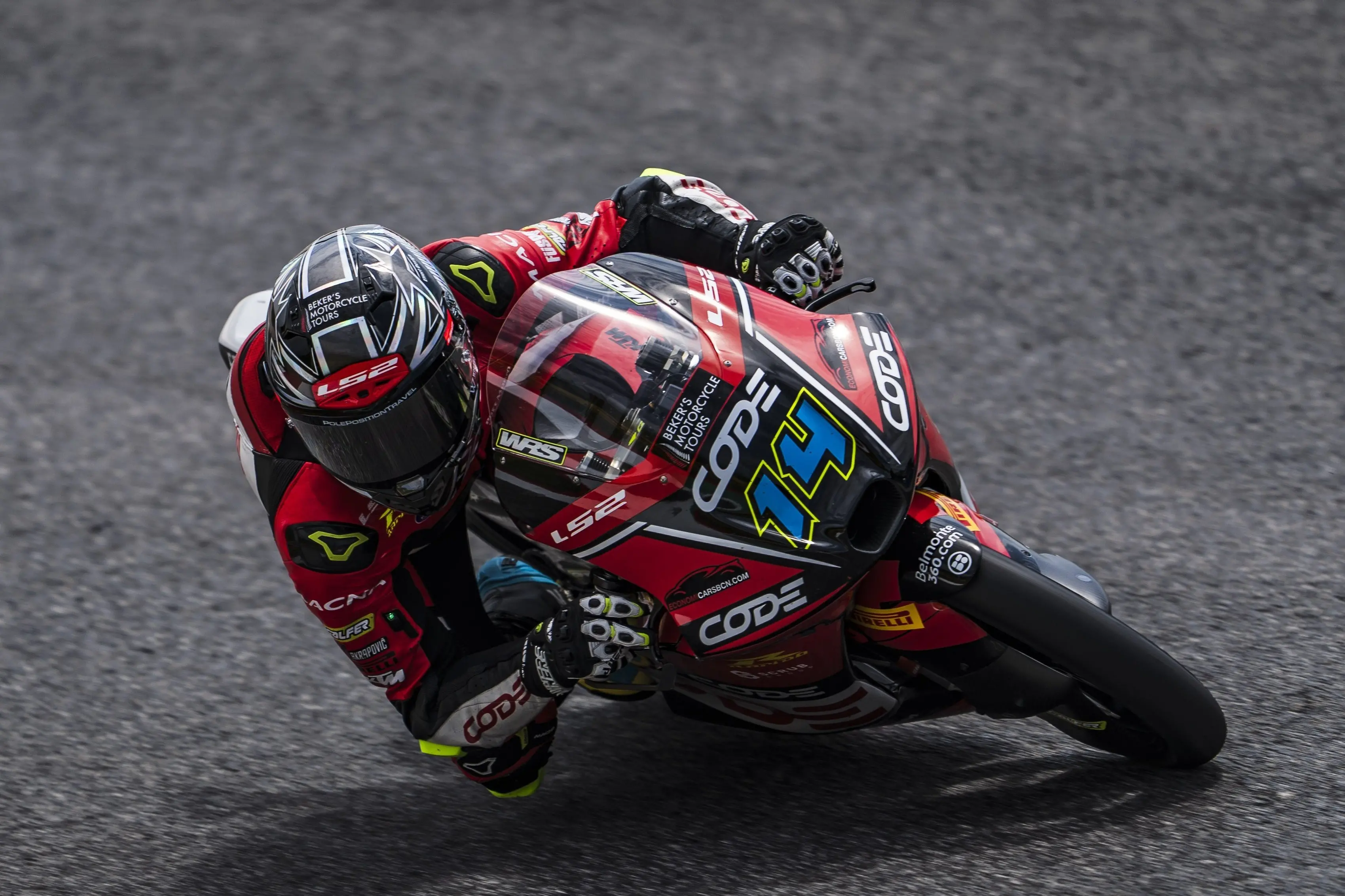 Cormac Buchanan is recovering after breaking his ankle in Aragon. Photo: Manu Tormo