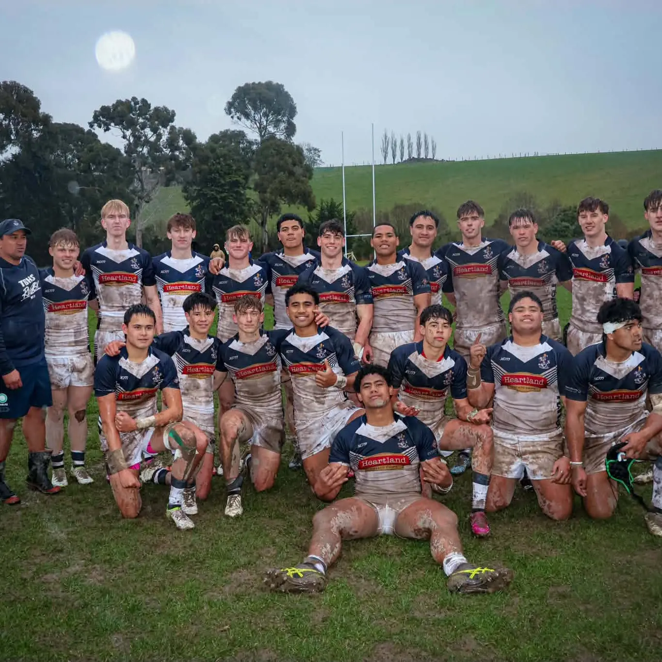 Timaru Boys’ High School field First XIII for the first time