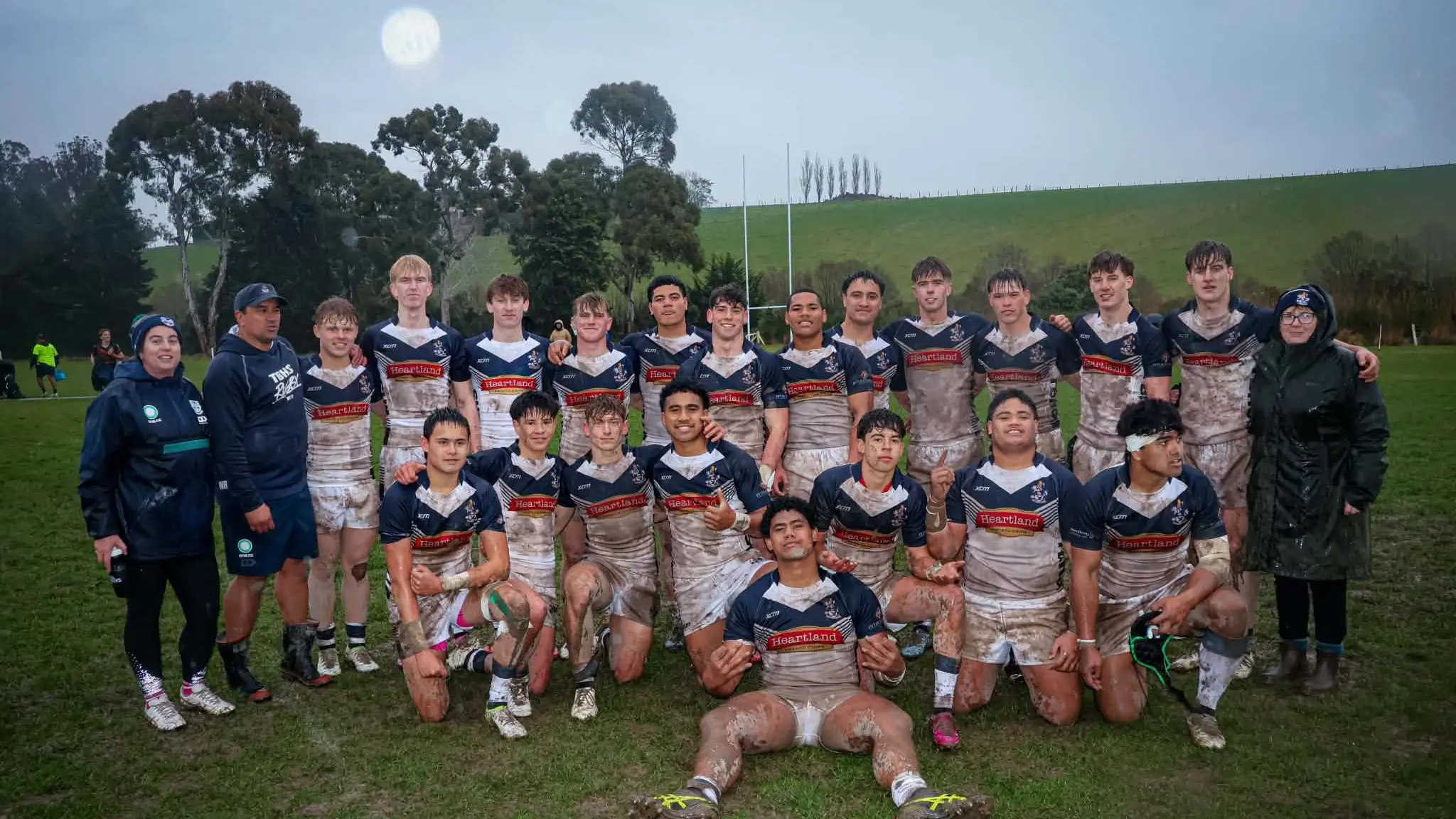 Timaru Boys’ High School field First XIII for the first time