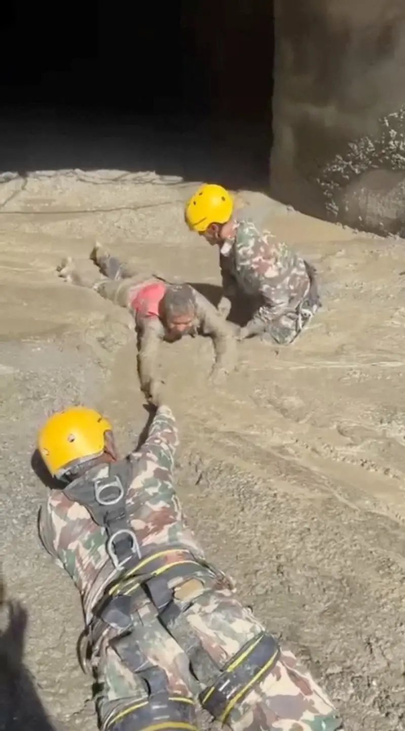Nepal teams seek hundreds trapped in hydropower tunnels after deadly floods