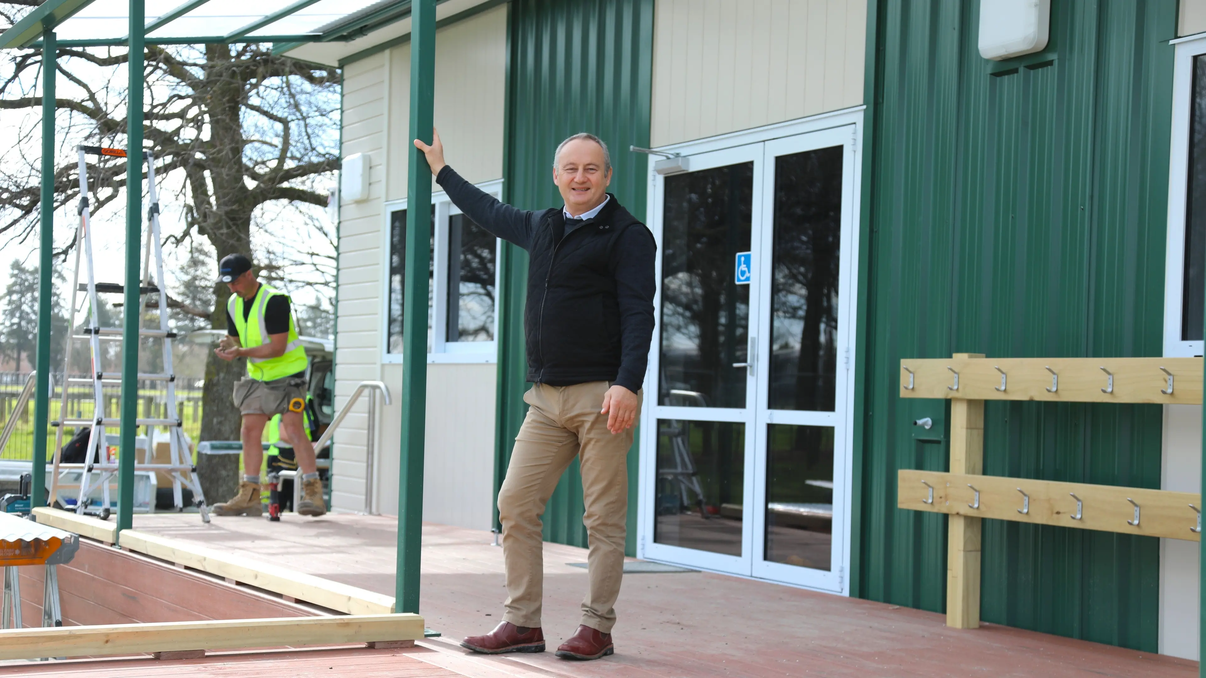 Nine year wait for new classrooms finally over