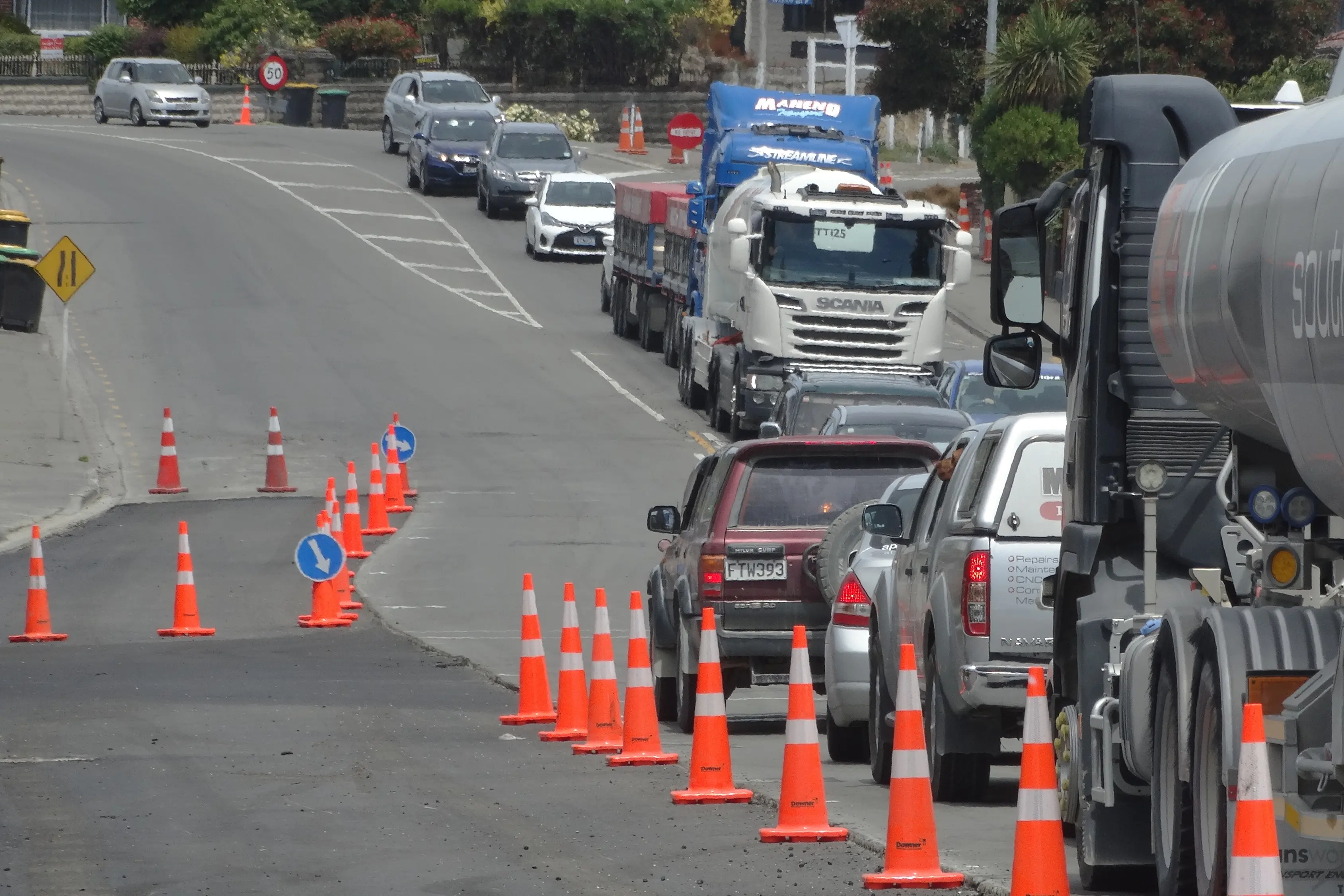 The AA is calling for the gradual four-laning of SH1 through Timaru. Photo: Courier files