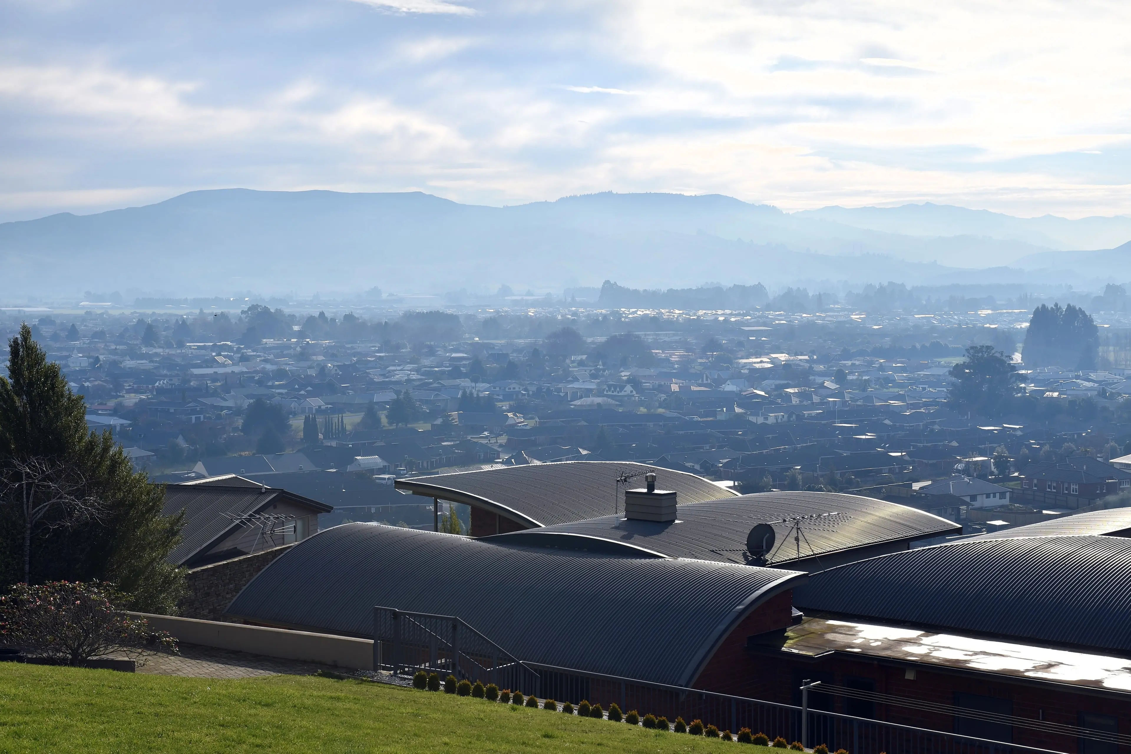 Mosgiel (pictured), Alexandra and Arrowtown still record excessive PM10 levels. Photo: Gregor Richardson
