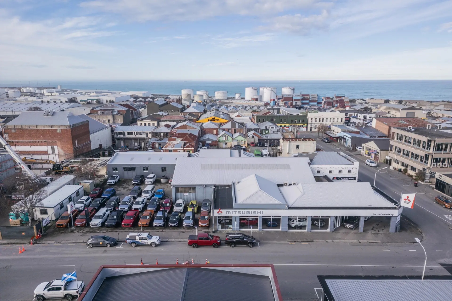 The property at 23-27 Barnard St and 11 Woollcombe St is up for sale. Photo: Supplied