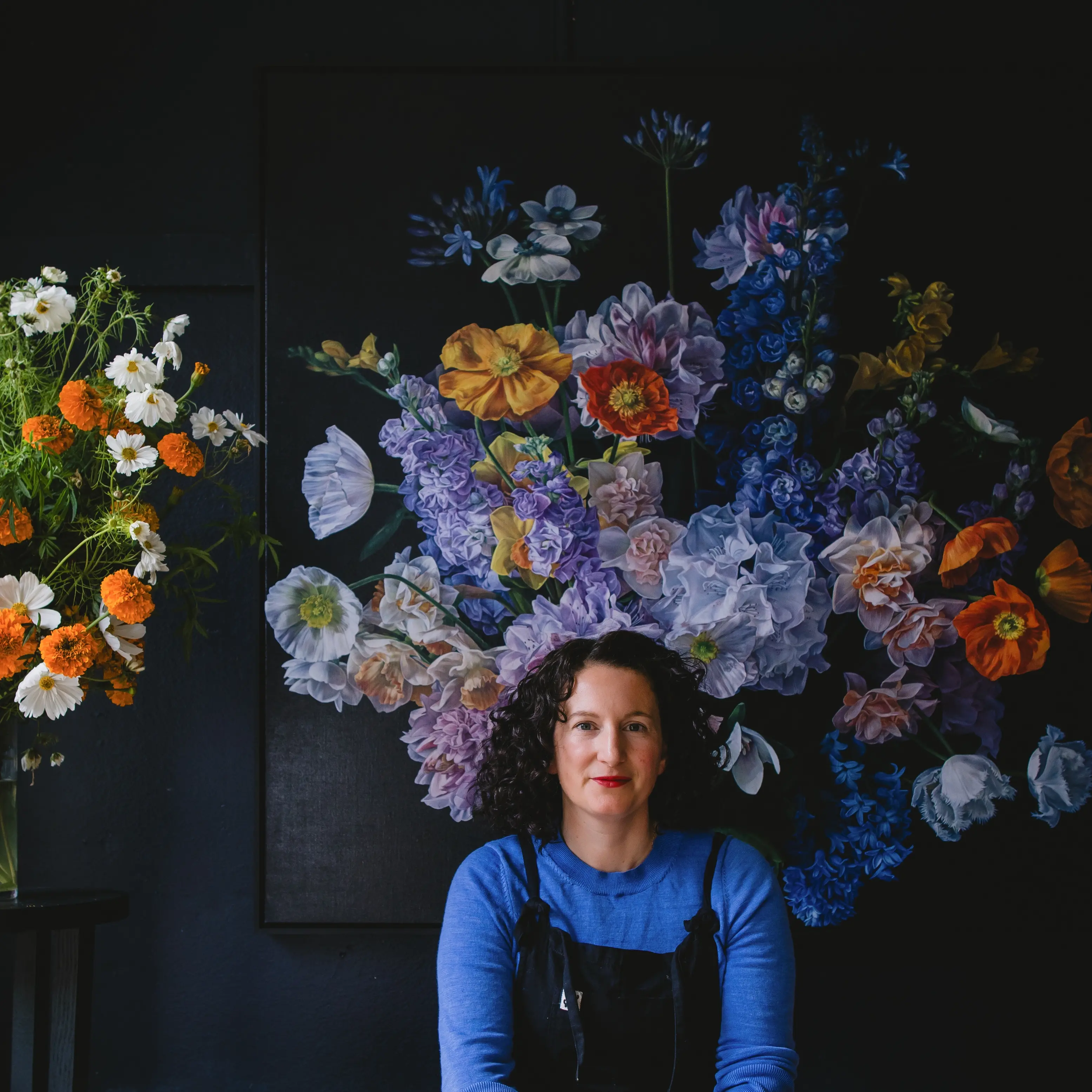 Thinking about what a modern floral painting could look like
