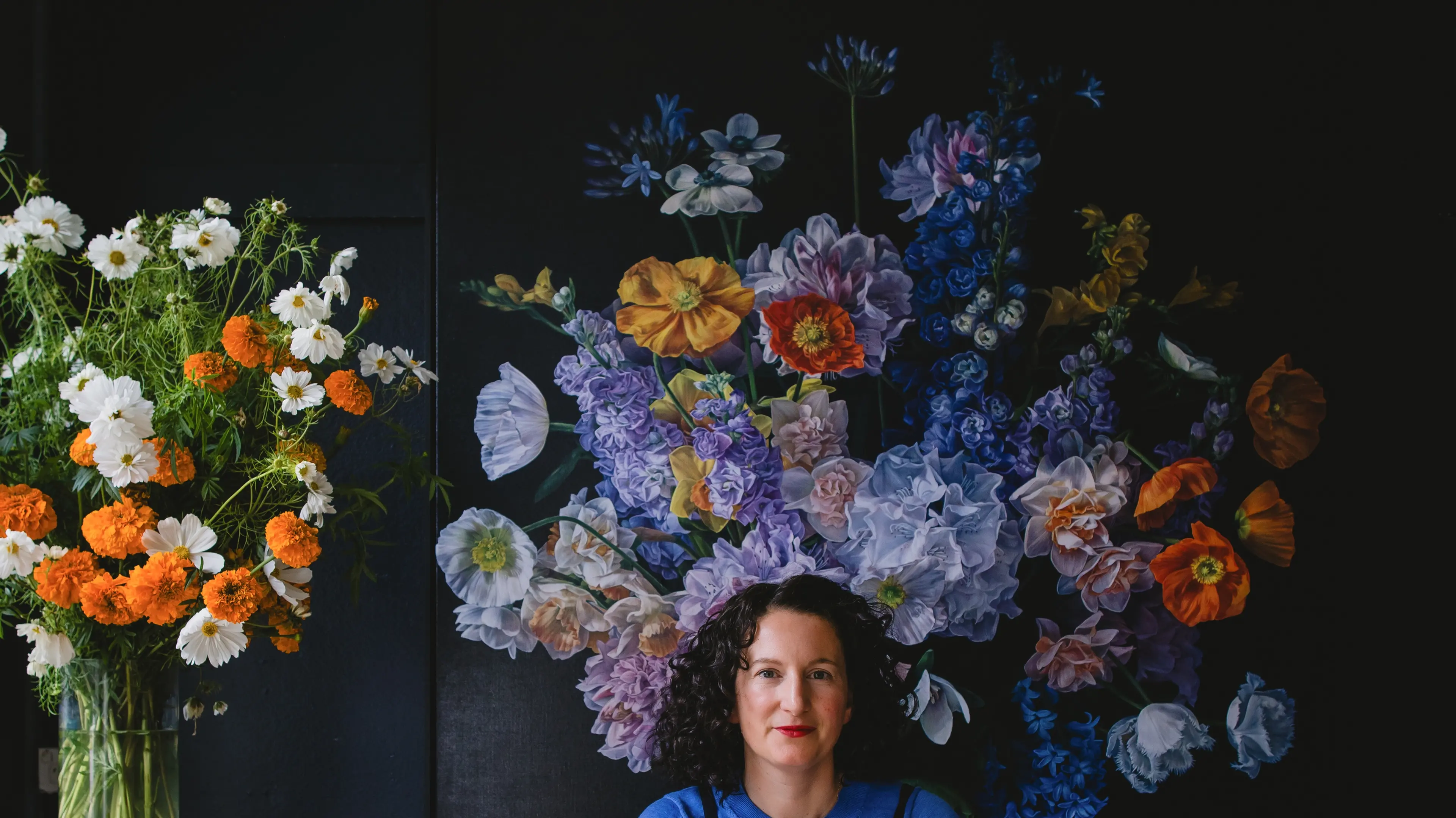 Thinking about what a modern floral painting could look like