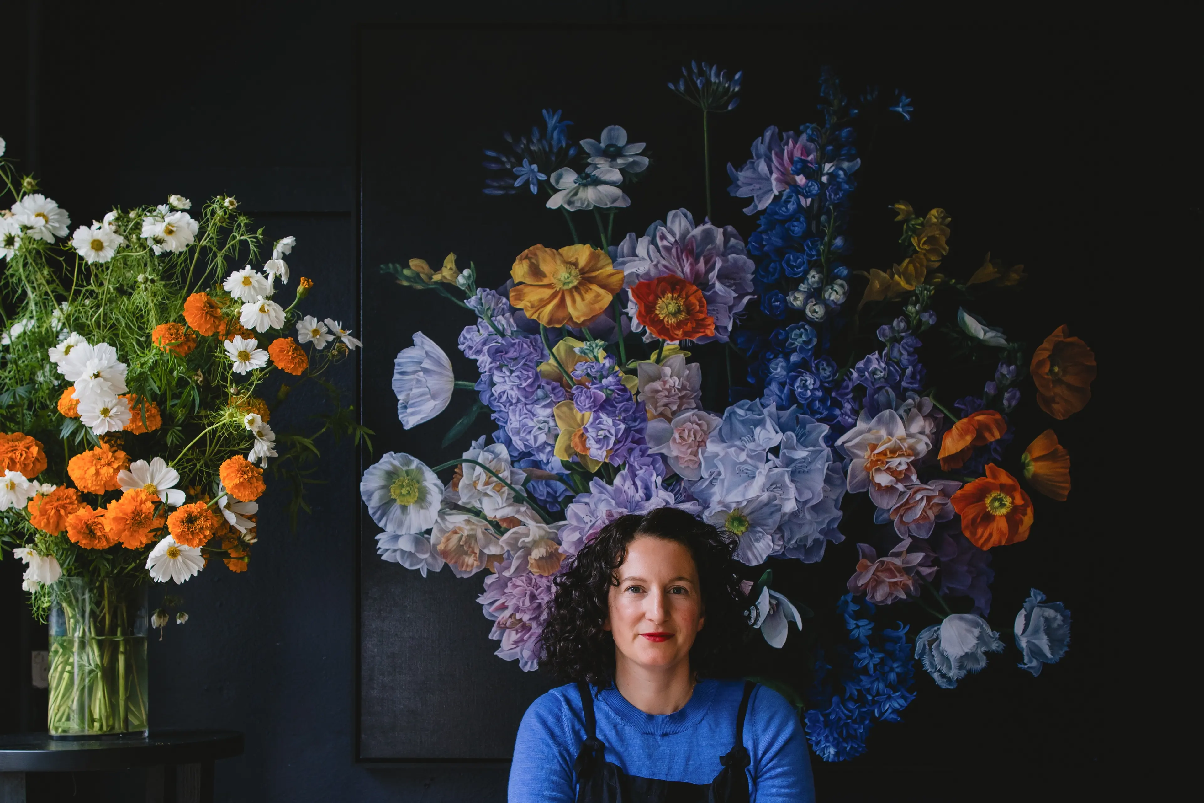 Thinking about what a modern floral painting could look like