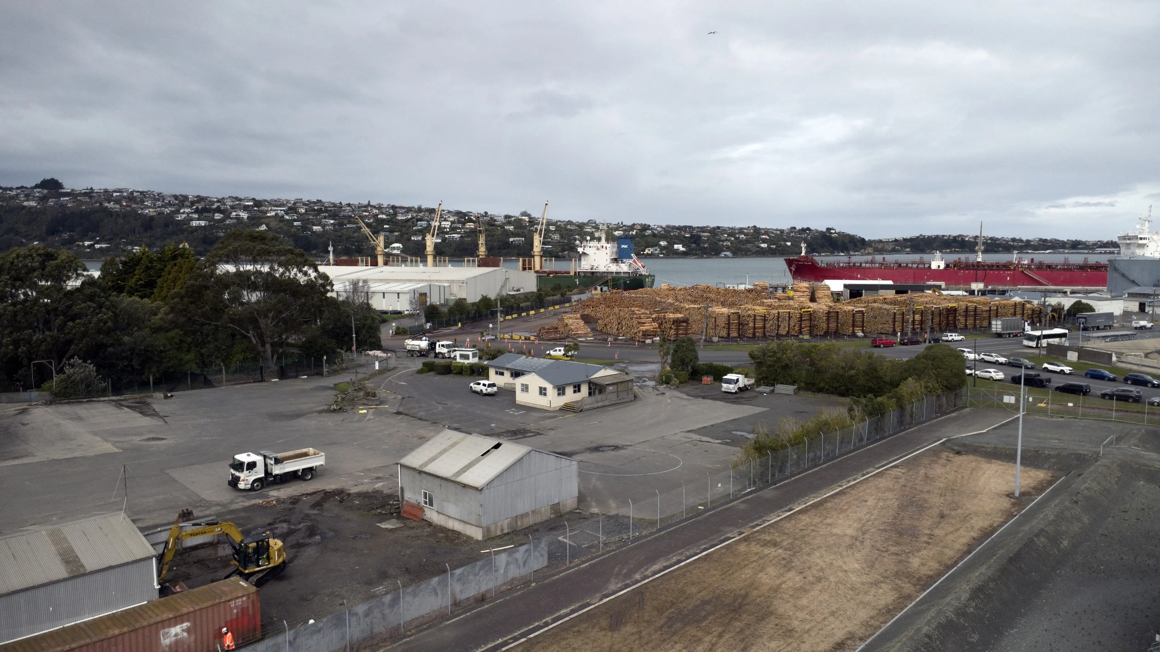 Yard to be extended as more logs come on line