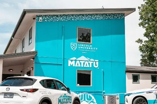 Matat\\u016B\\'s headquarters at Lincoln University. Photo: Supplied