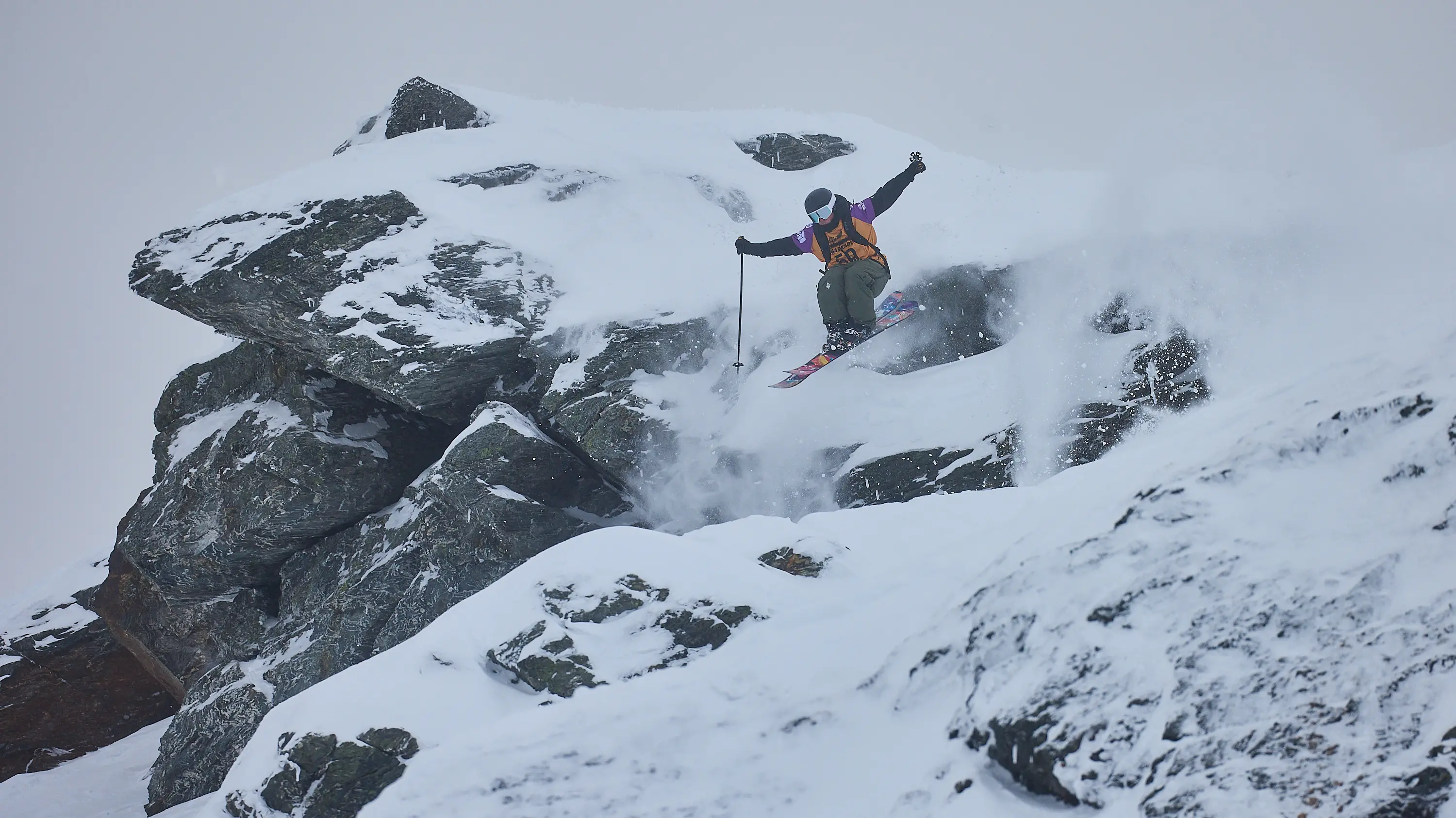 Prime conditions help fearless freeriders take flight