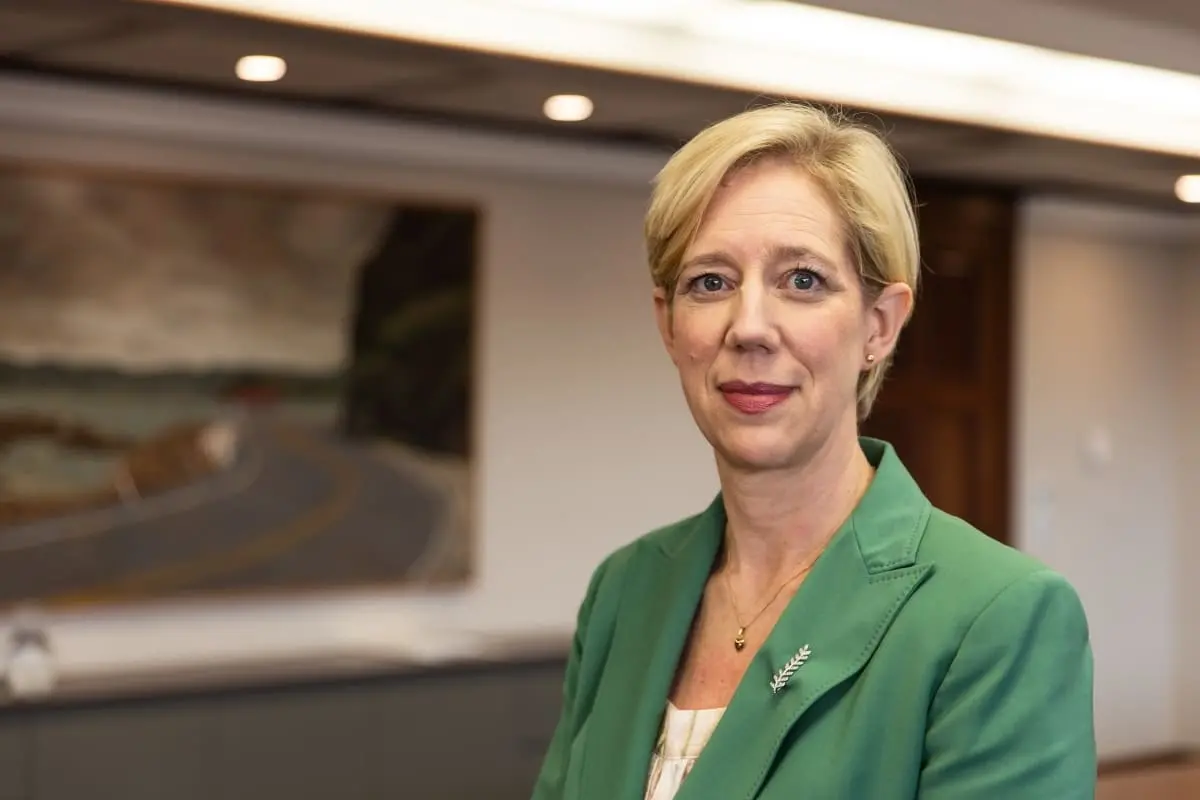 Reserve Bank Governor Anna Breman. Photo: RNZ / Samuel Rillstone