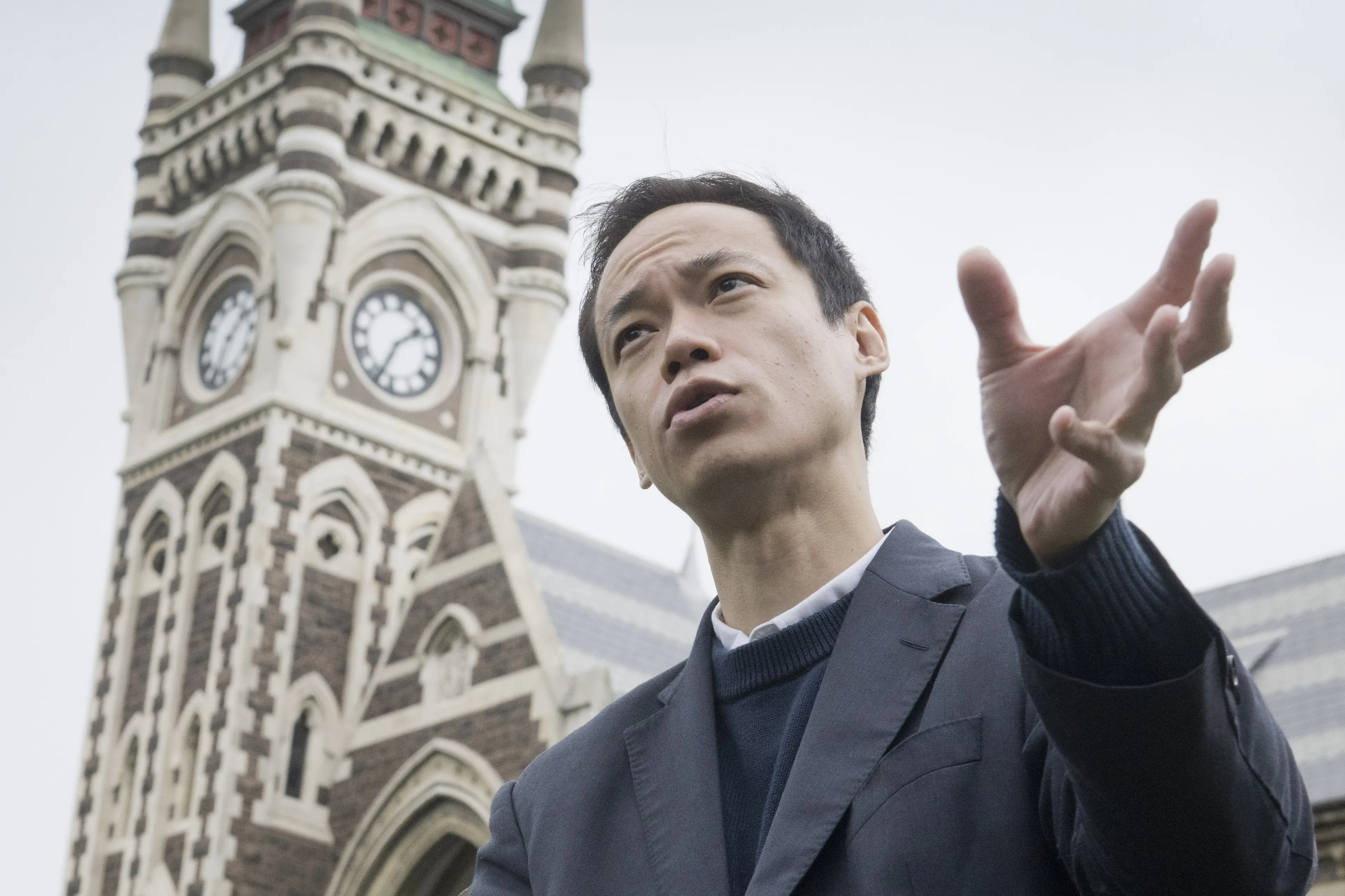 Cr Benedict Ong is shown on the Otago University campus in this file photo. Photo: ODT Files