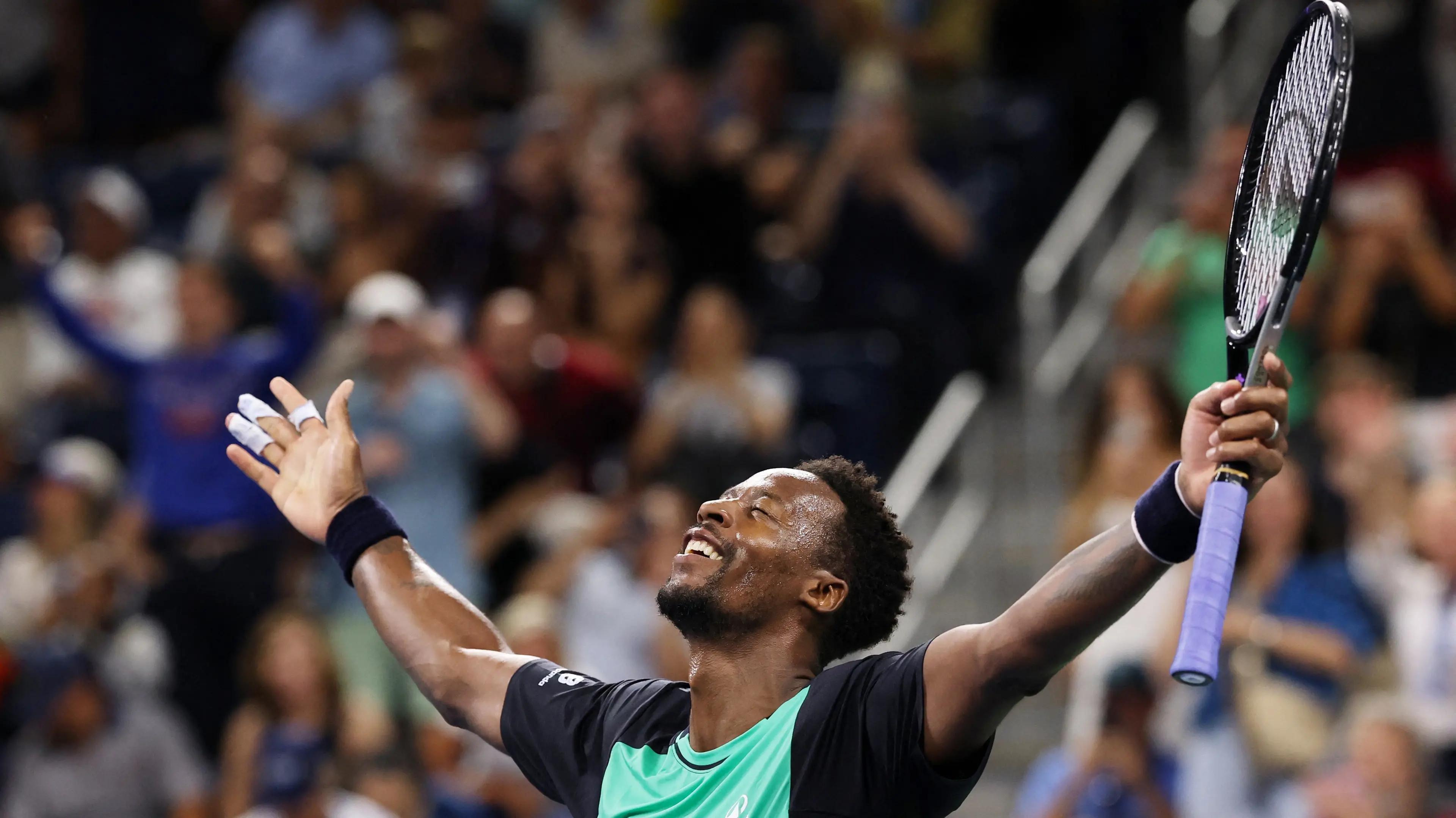 Monfils celebrates milestone birthday in style