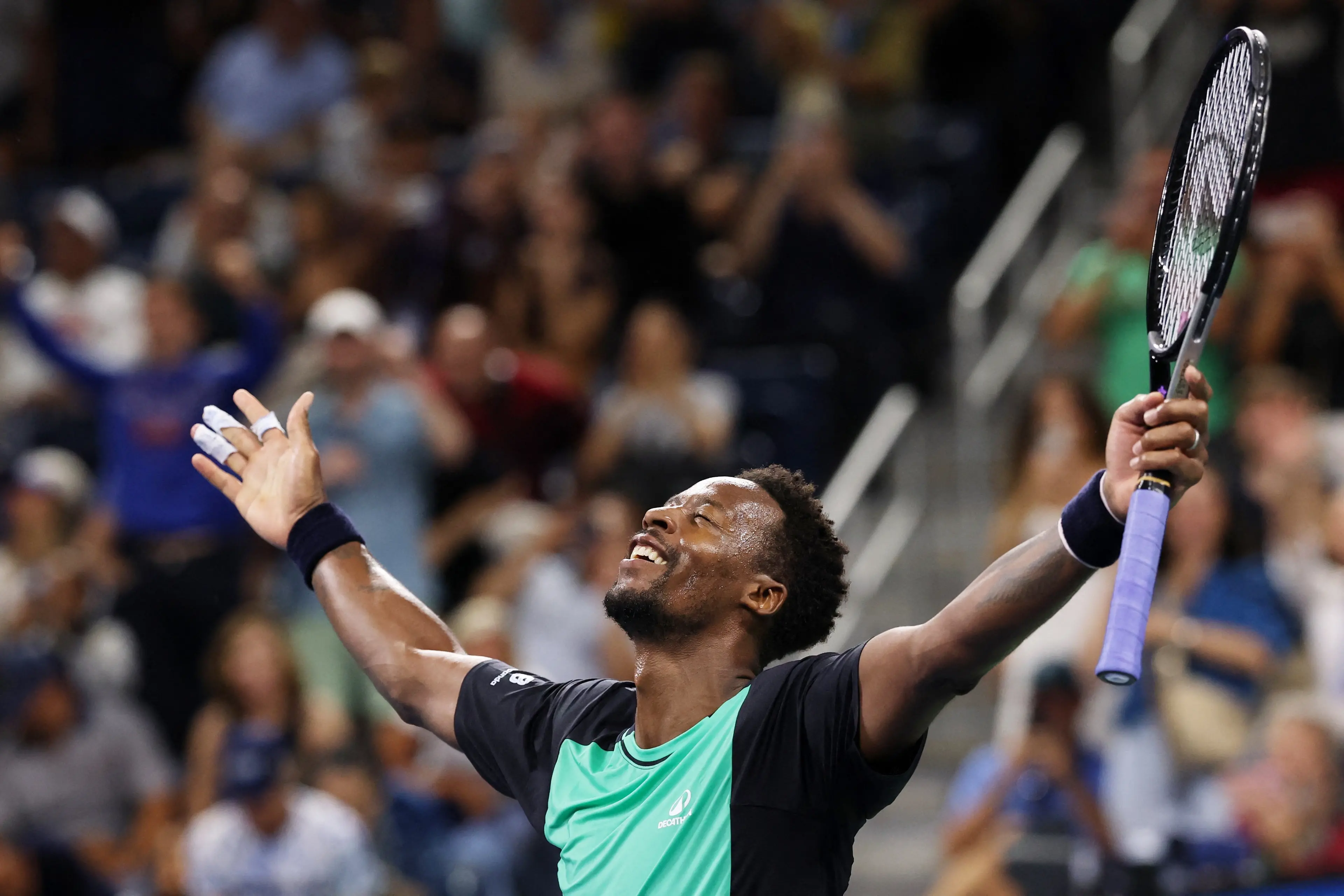 Monfils celebrates milestone birthday in style