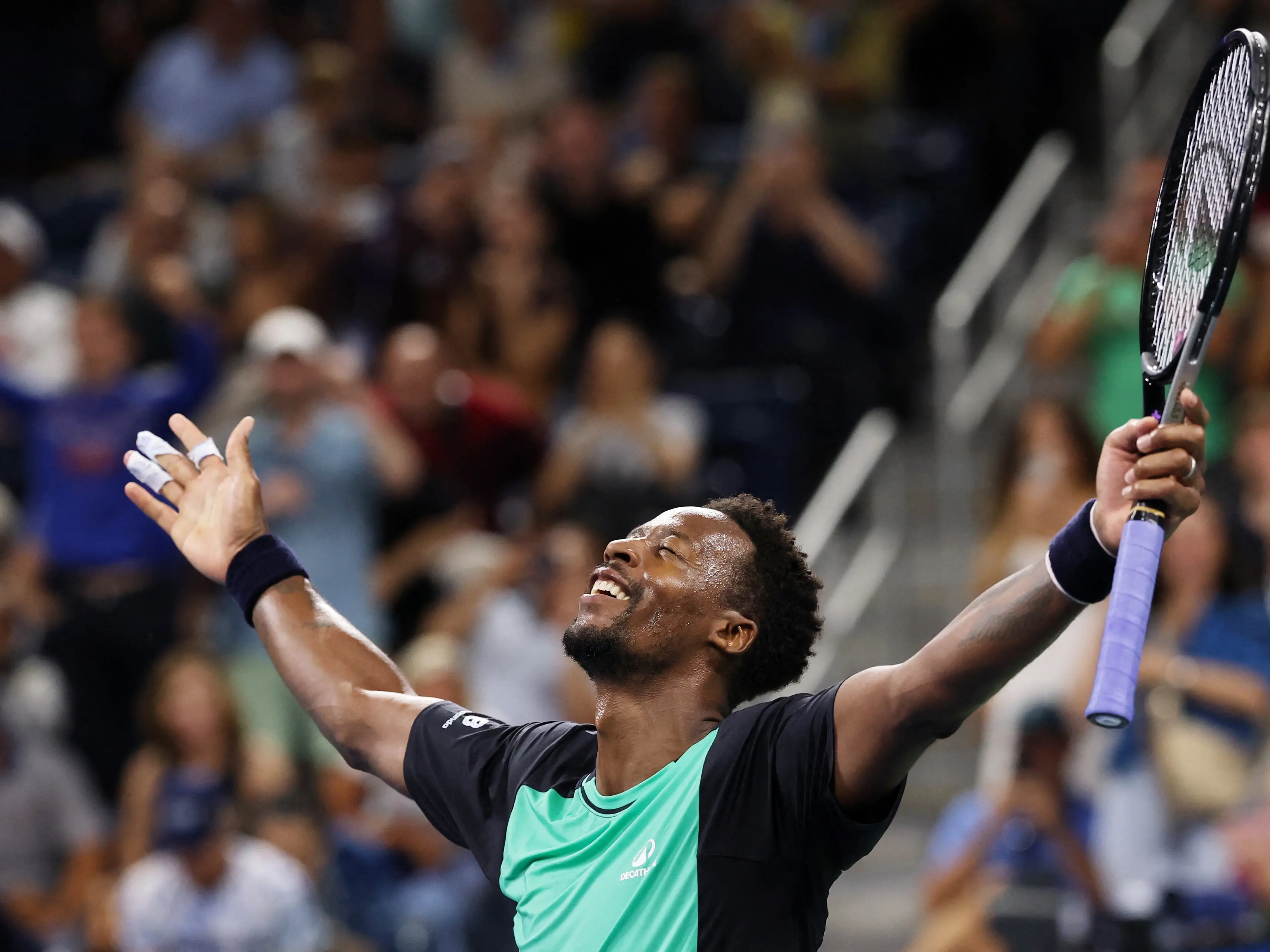 Monfils celebrates milestone birthday in style