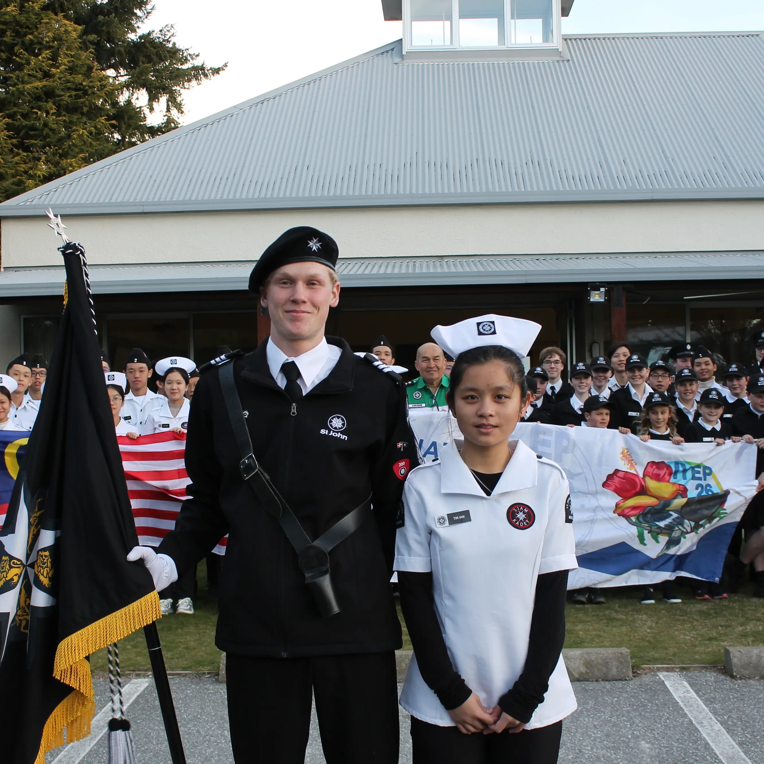 St John cadets share cultures