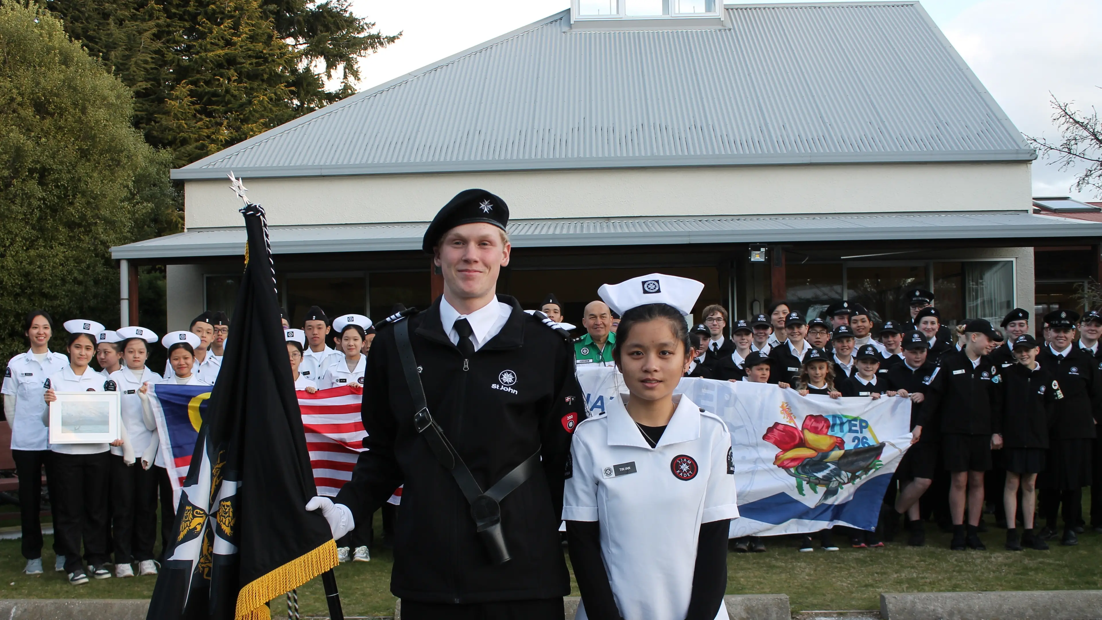 St John cadets share cultures