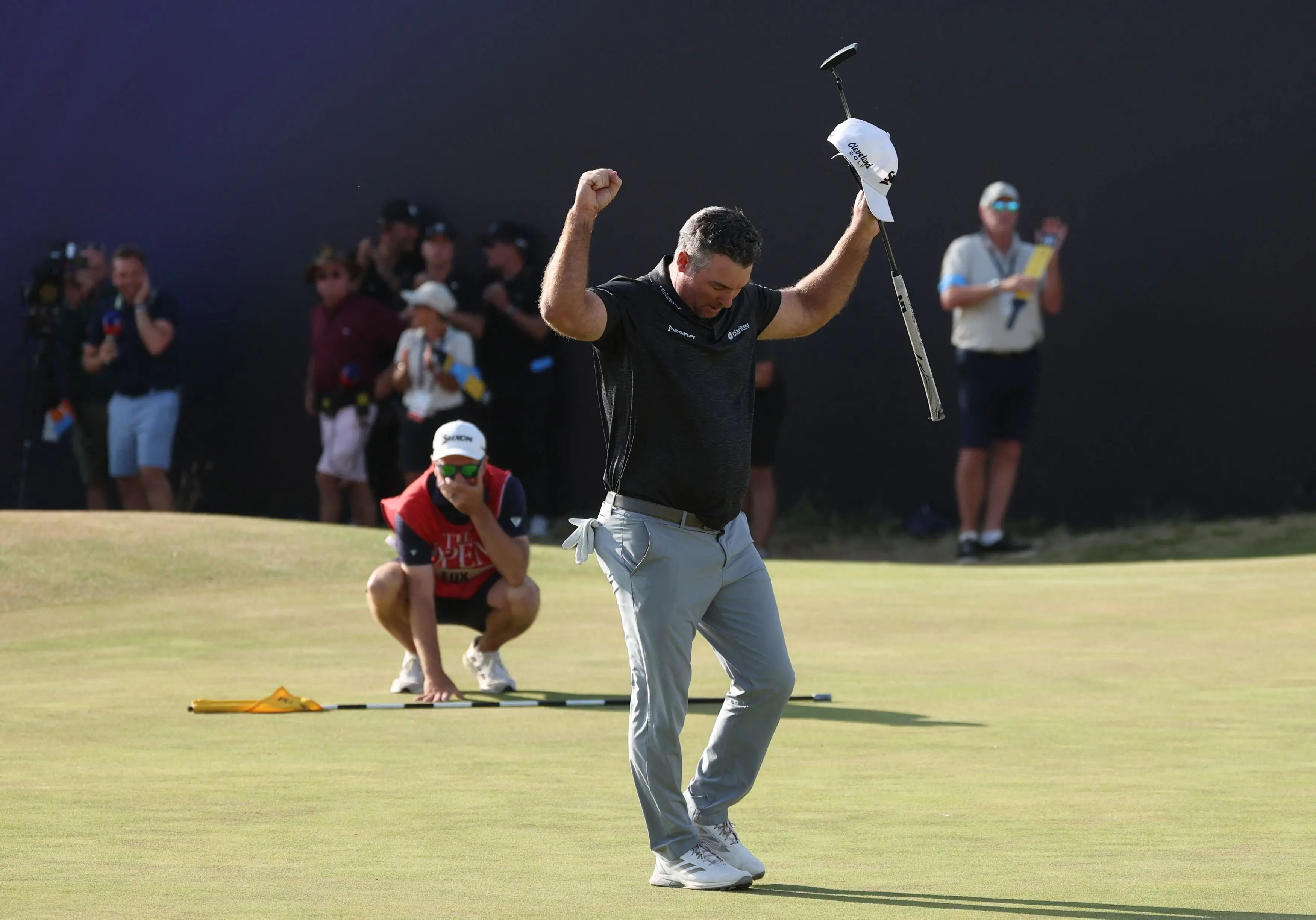 From winning the British Open to claiming top spot in the annual Otago Daily Times sport power rankings - what a year for Ryan Fox. Photo: Reuters