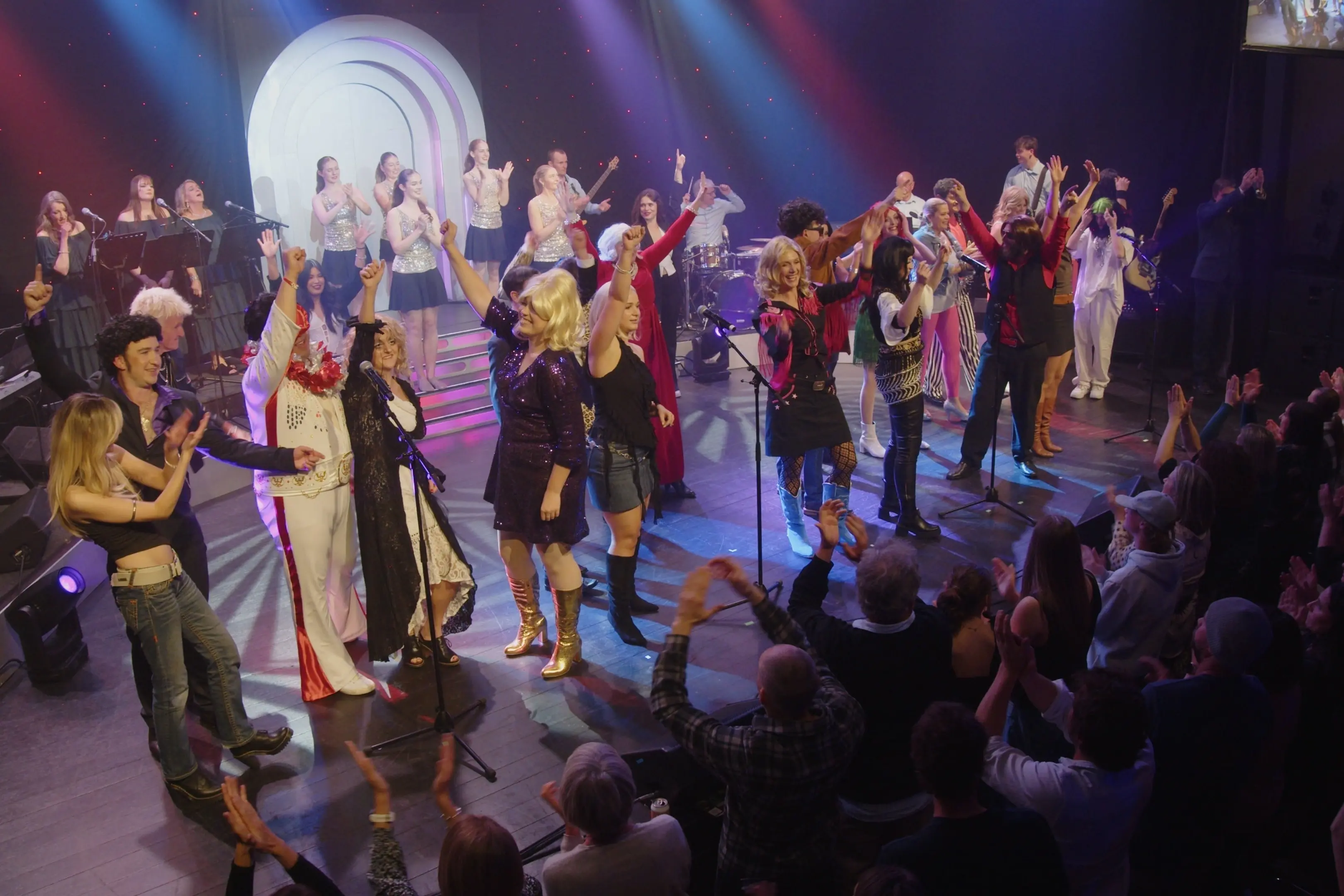 The successful 2024 Stars in Your Eyes finale at the Lake W\\u0101naka Centre. Photo: Supplied