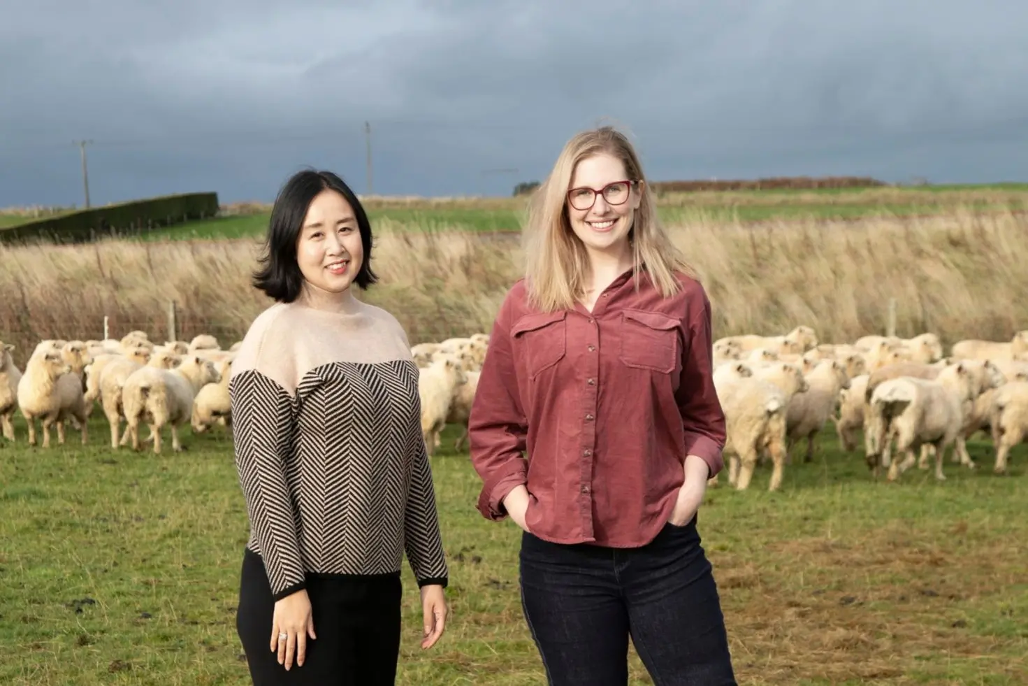 Alice Lee (left) and Megan Seator are behind the Romene skincare brand. Photo: Gerhard Uys