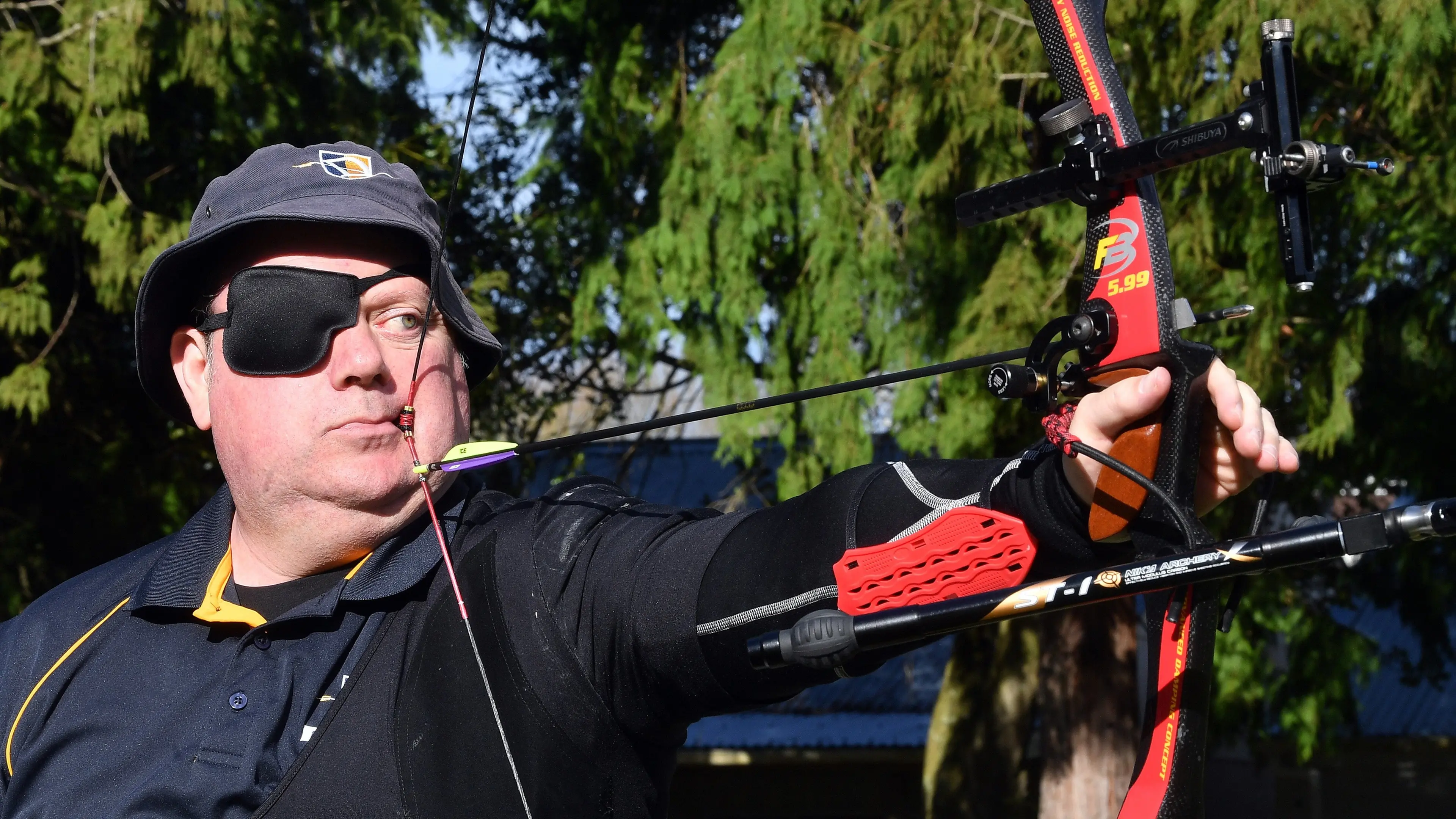 Rising Dunedin para-archer battling mud every winter to access local range