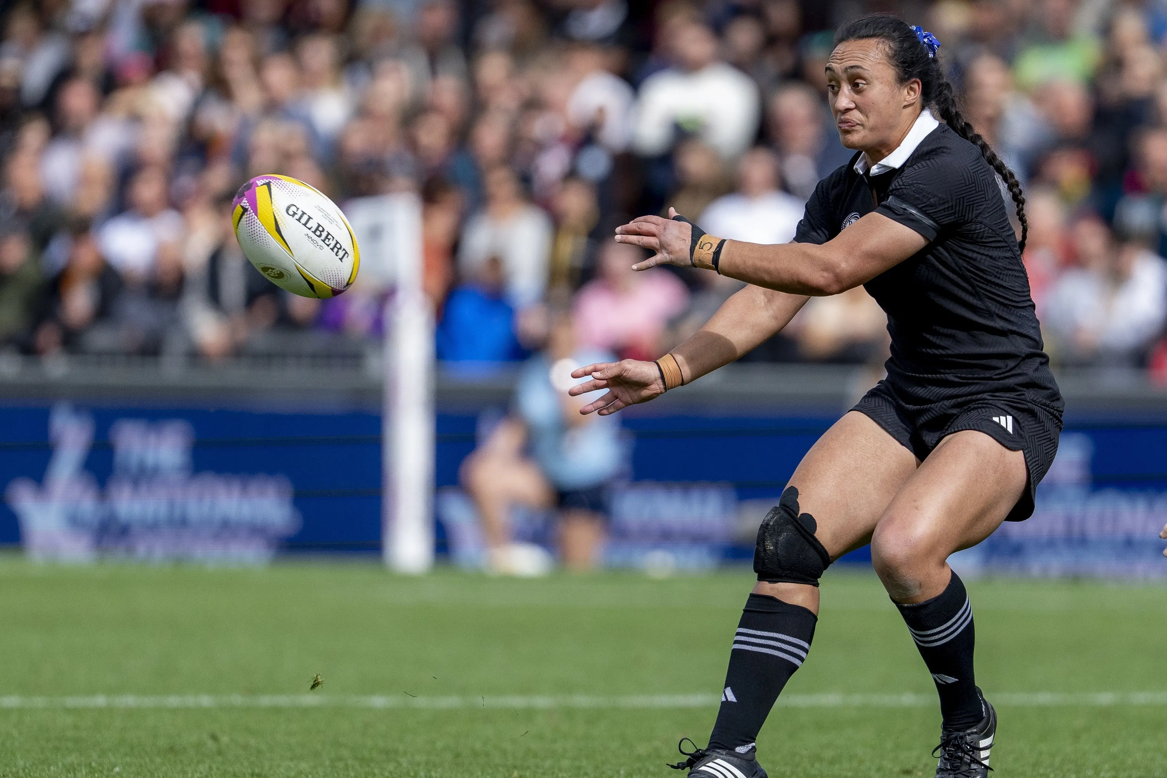 Black Fern Ruahei Demant will come off the bench against the Springboks. Photo: NZ Rugby/Smartframe