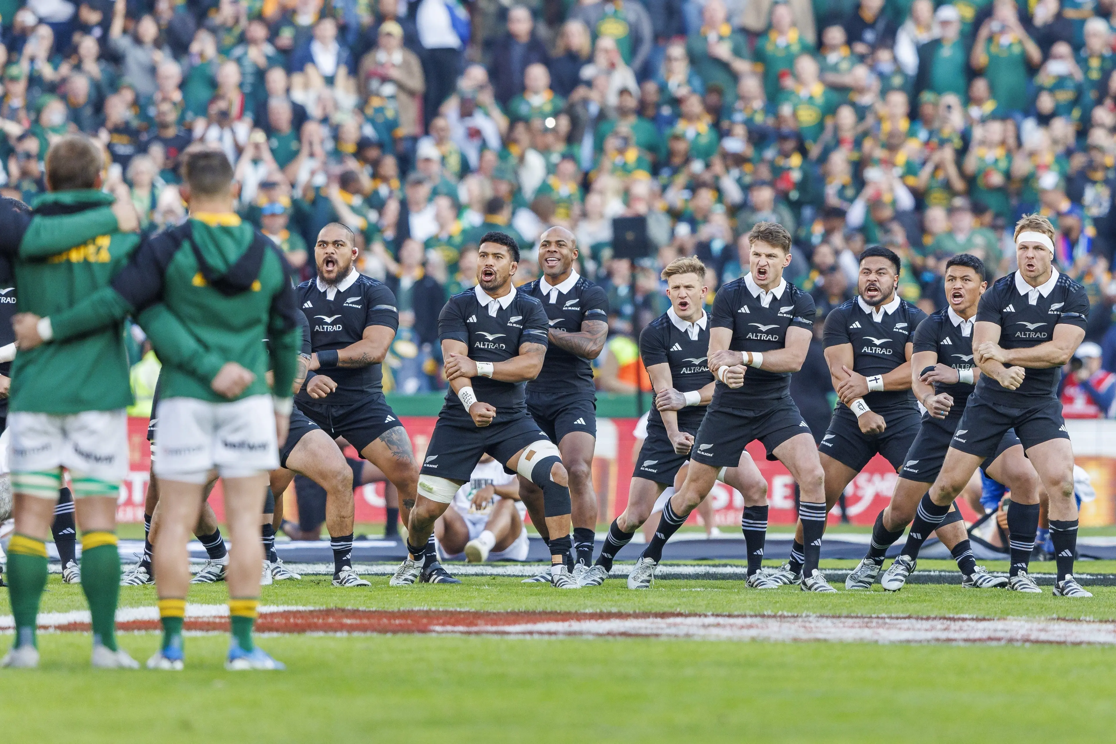 The All Blacks, up for the challenge. Photo: Getty Images)